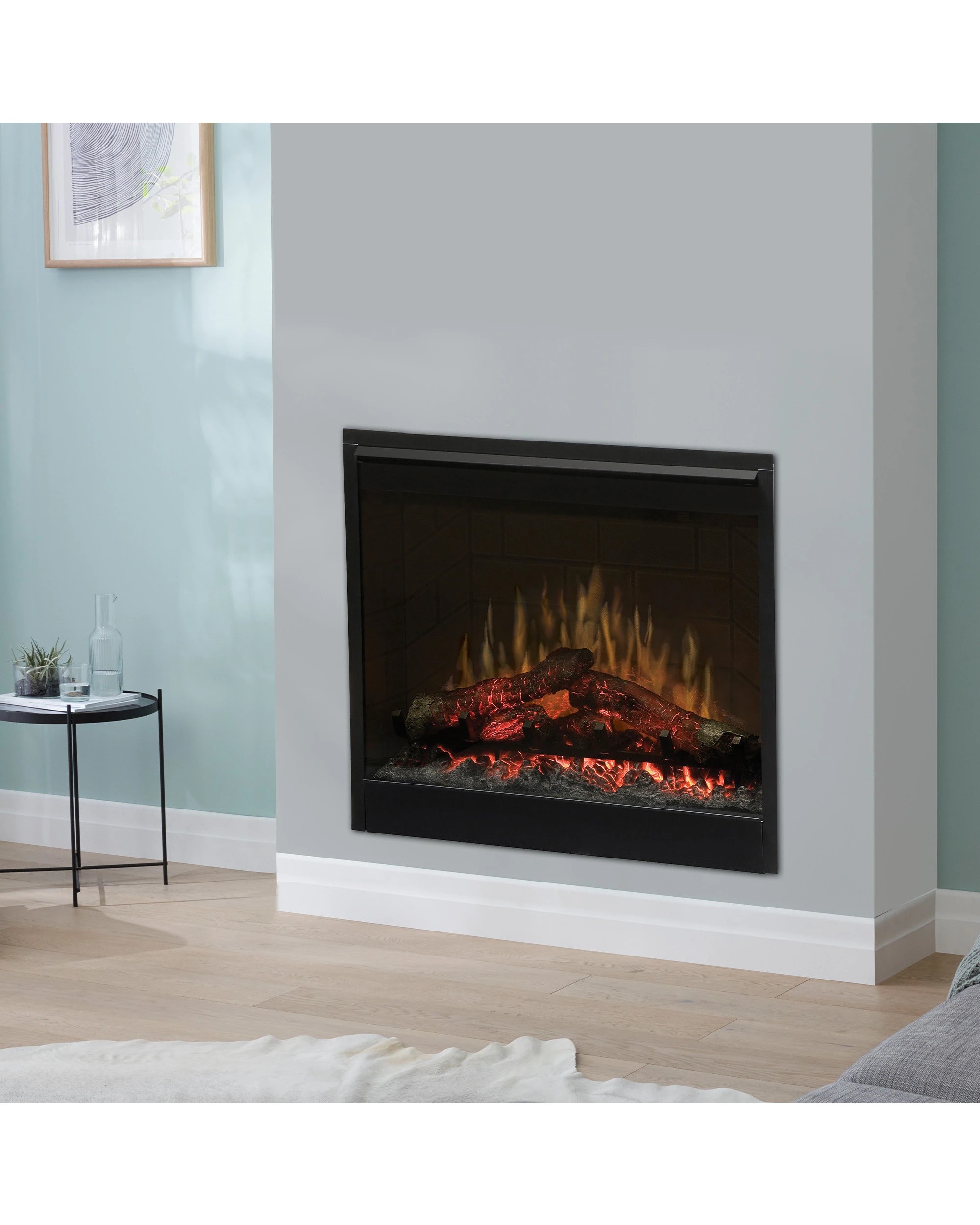 3 Dimplex Optiflame Electric Firebox Heater in 26-inches - Black, 3 of 6