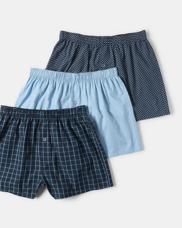 3 Pack Alpha Classic Woven Bo