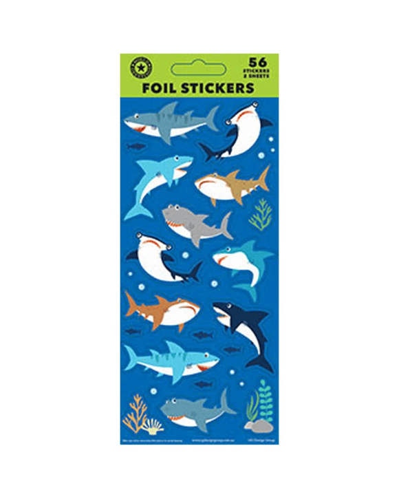 Artwrap FSC Sticker Sheet Sharks