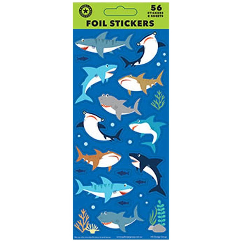 1 Artwrap FSC Sticker Sheet Sharks, 1 of 1