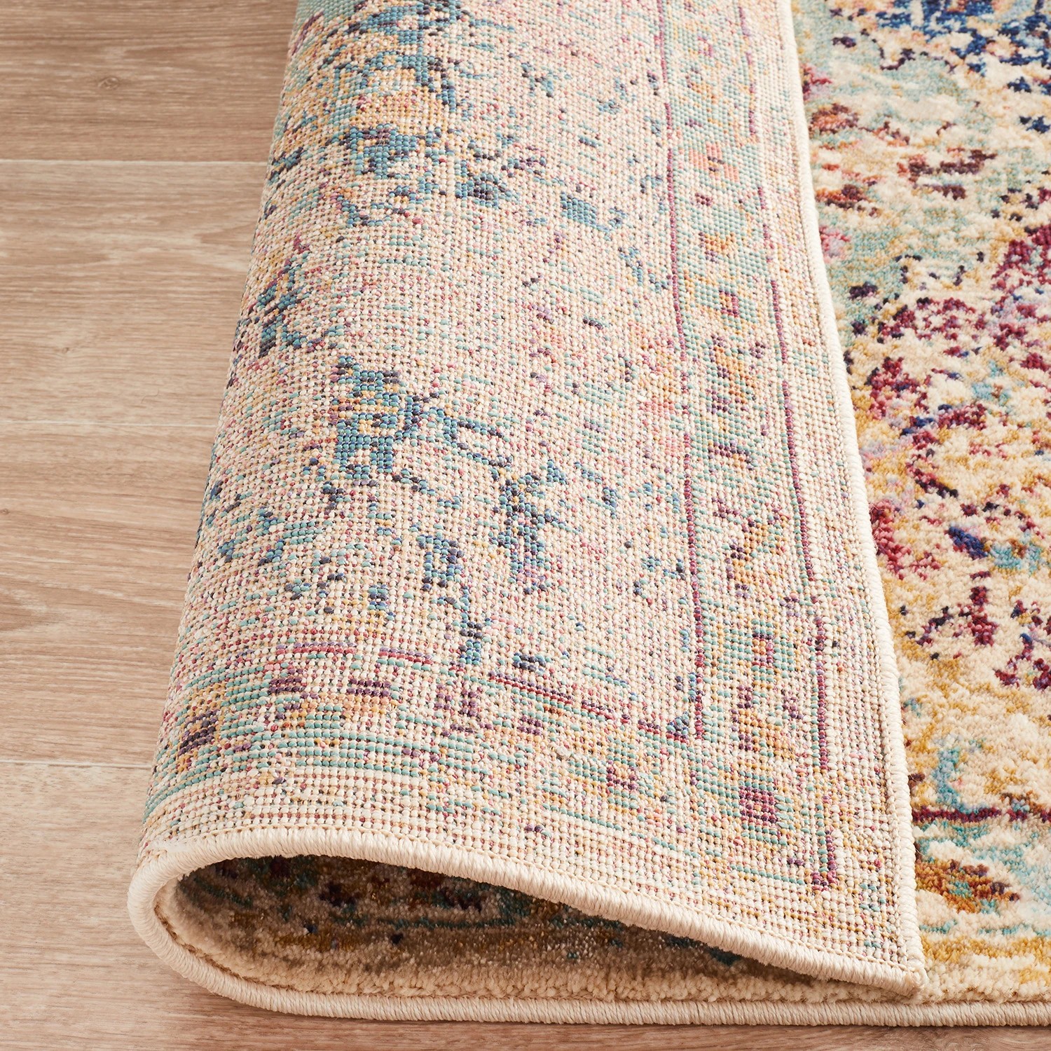 7 Common Ground Rugs Isadora 259 400x300cm - Extra Extra Large Power Loomed Pet Friendly Floor Rug - Natural, 7 of 7
