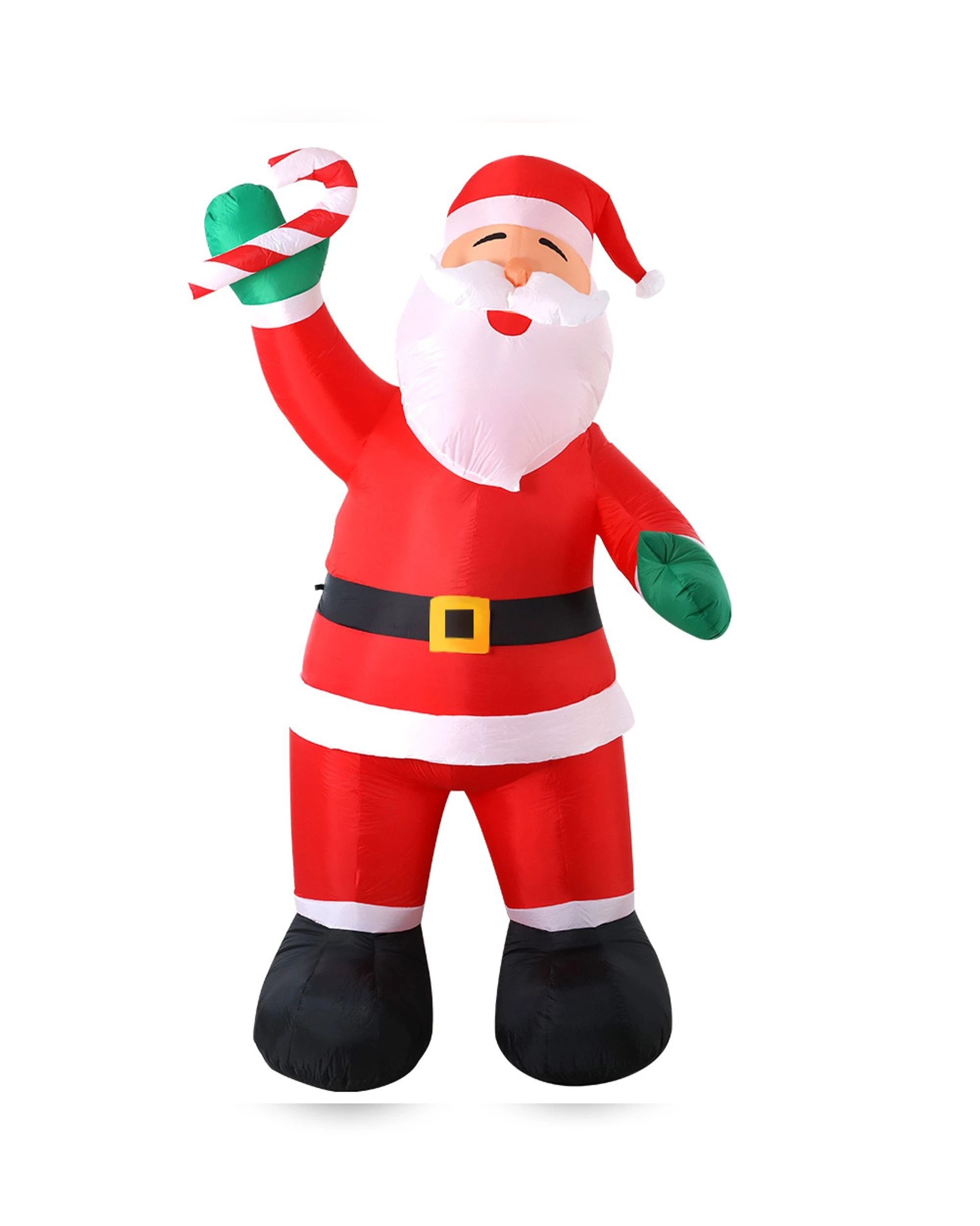 3 Jingle Jollys Christmas Inflatable Santa 3M Illuminated Decorations - Multi, 3 of 7