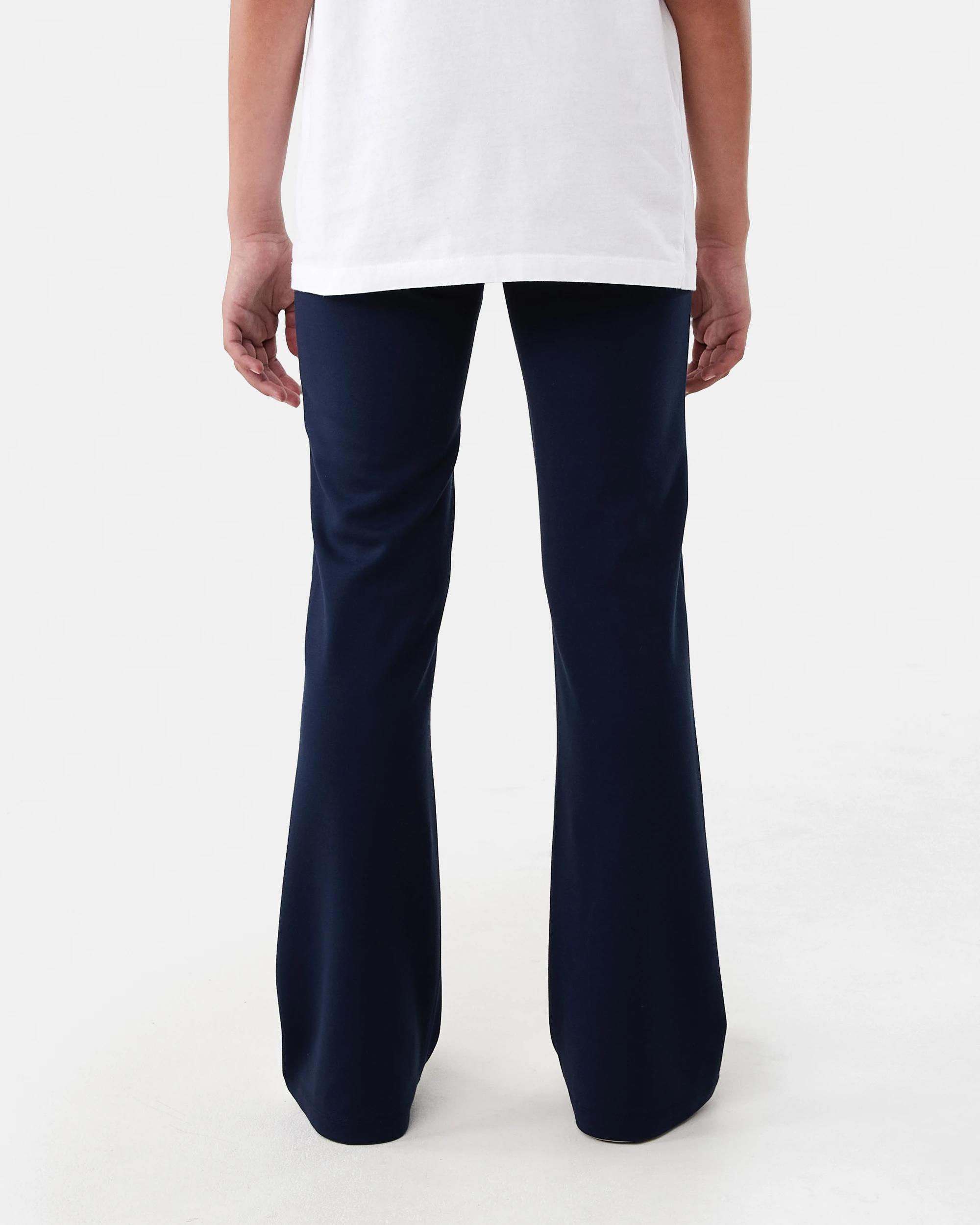 2 Ponte Flare Leggings Dress Navy, 2 of 6