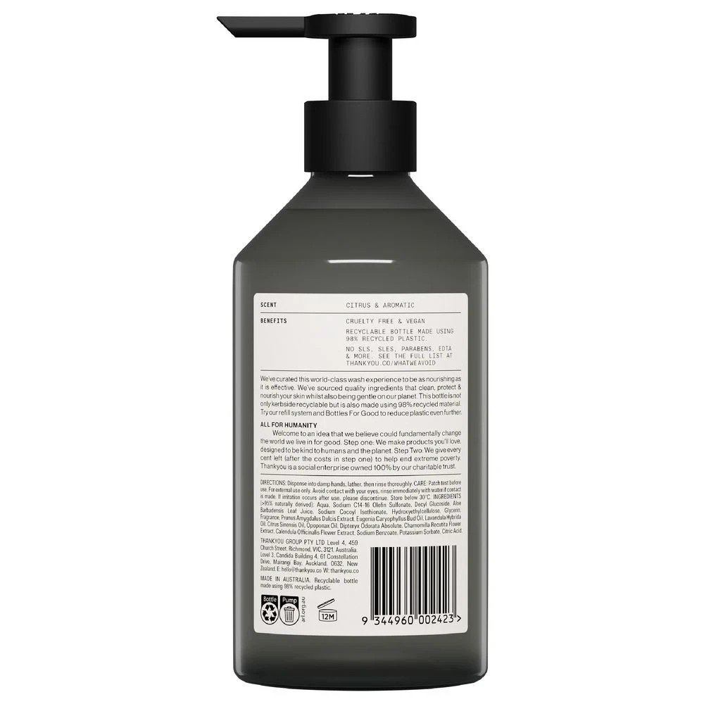 5 Thankyou Handwash Sweet Orange & Almond 500mL, 5 of 5
