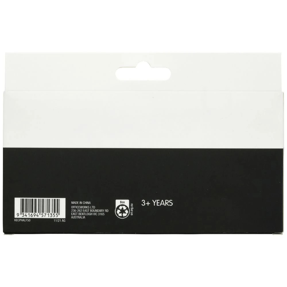 4 Keji Half Length Colour Pencils 50 Pack, 4 of 4
