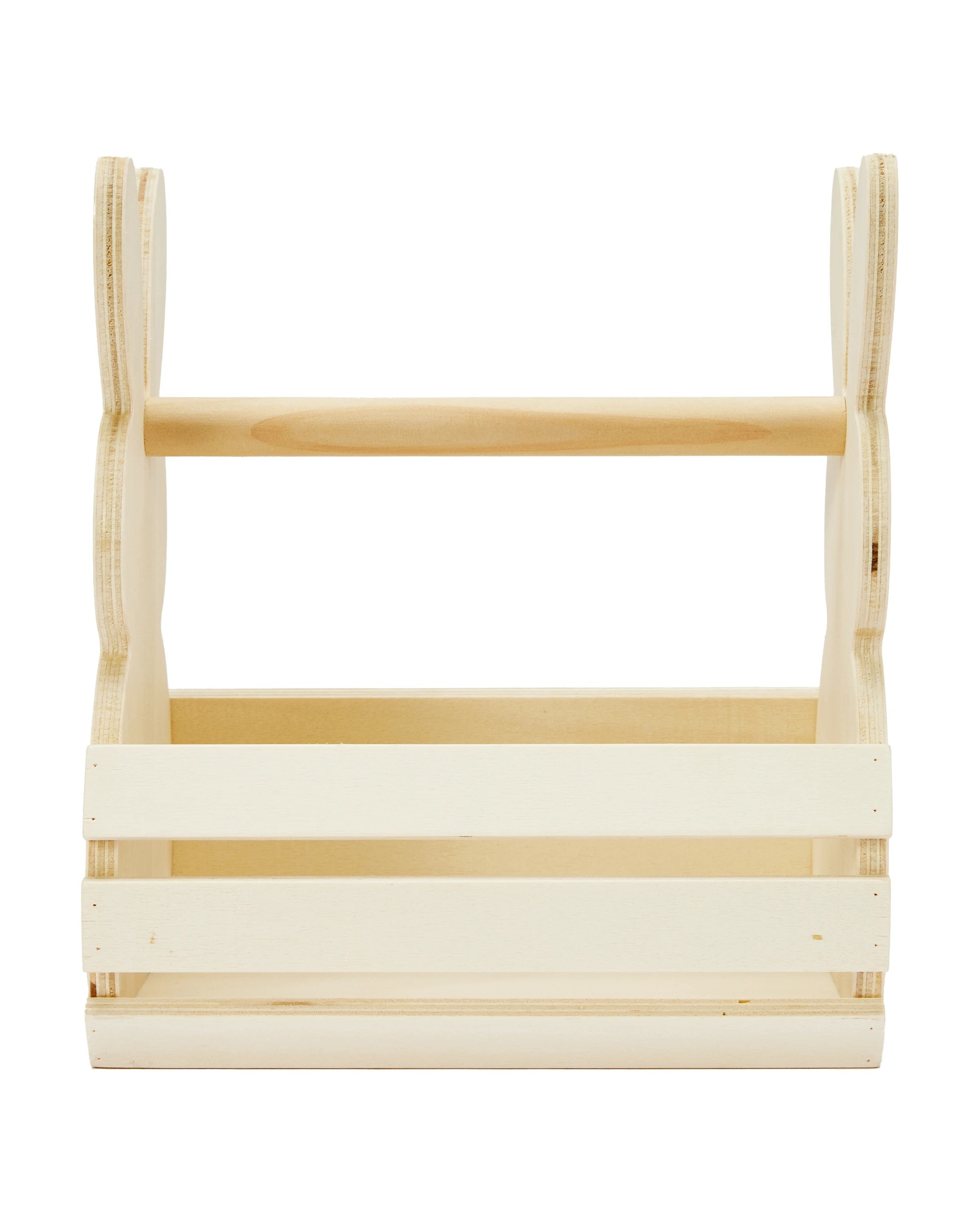 2 Wood Blank Bunny Basket, 2 of 5