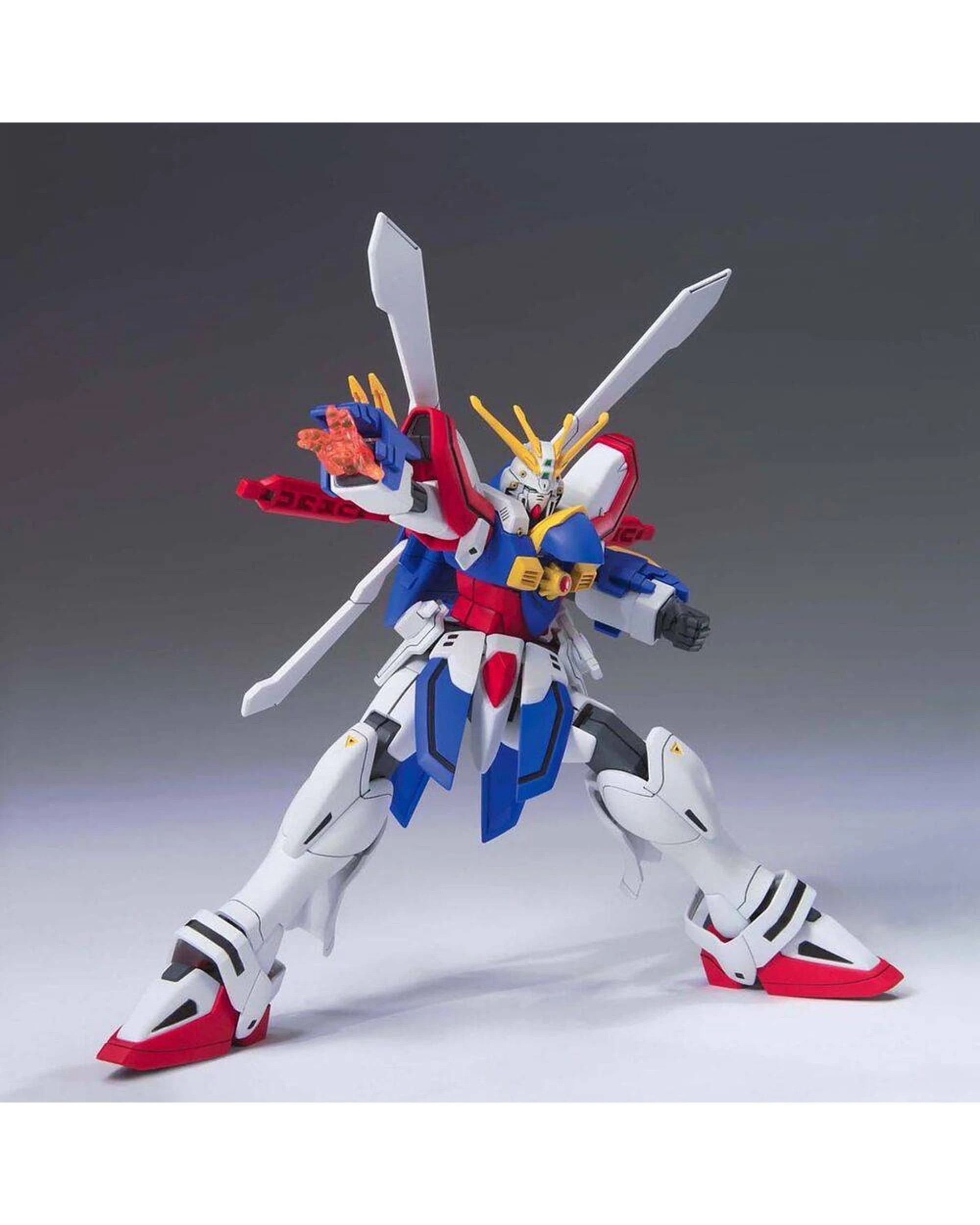 5 Bandai Gundam HGFC GF13-017NJII God Gundam 1/144 Model Kit, 5 of 7