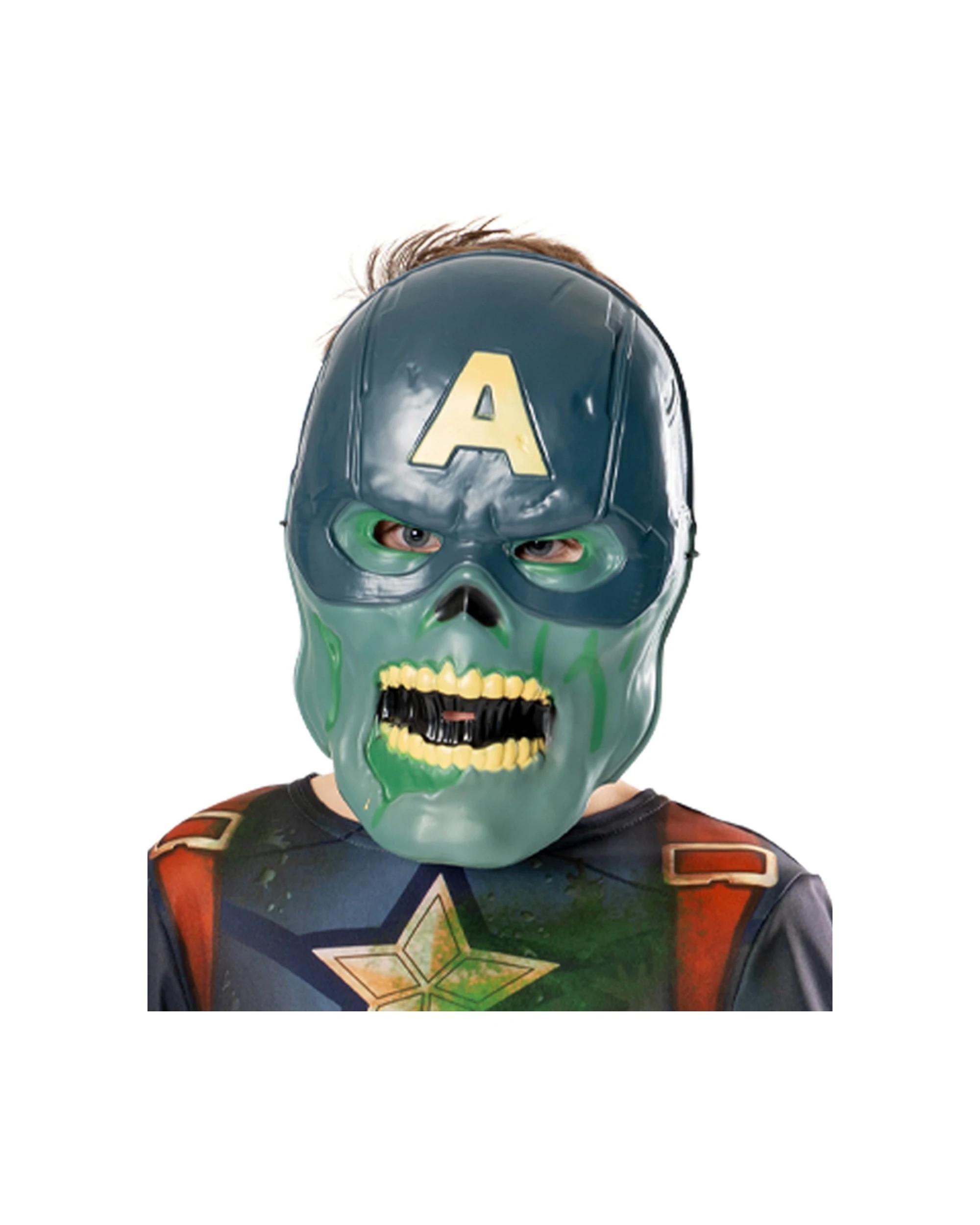 2 Marvel Captain America What If Zombie Jumpsuit Kids Costume L - Multi, 2 of 3