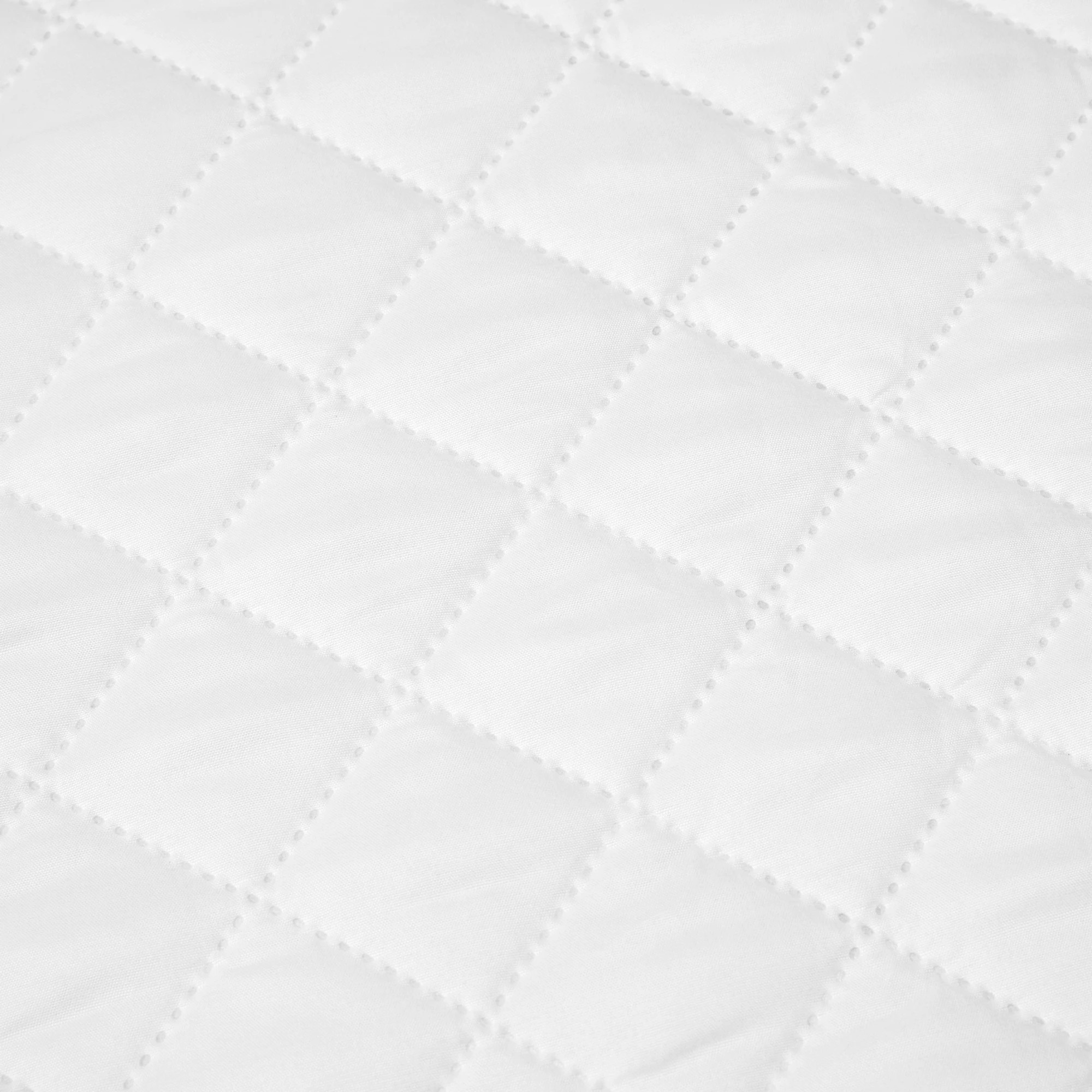 3 Stain Resistant and Allergy Sensitive Mattress Protector - Queen Bed, White, 3 of 4