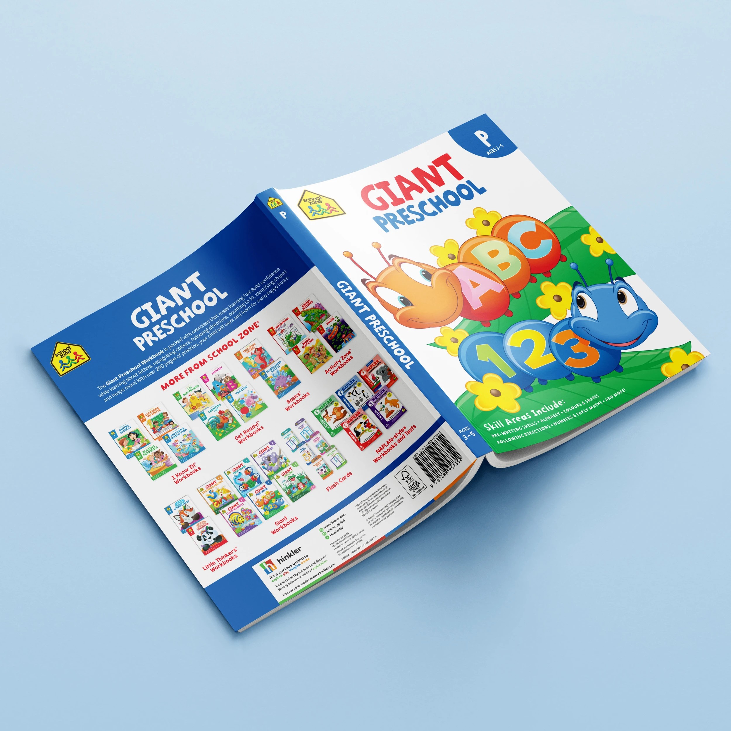 5 Giant: Preschool - Book, 5 of 5