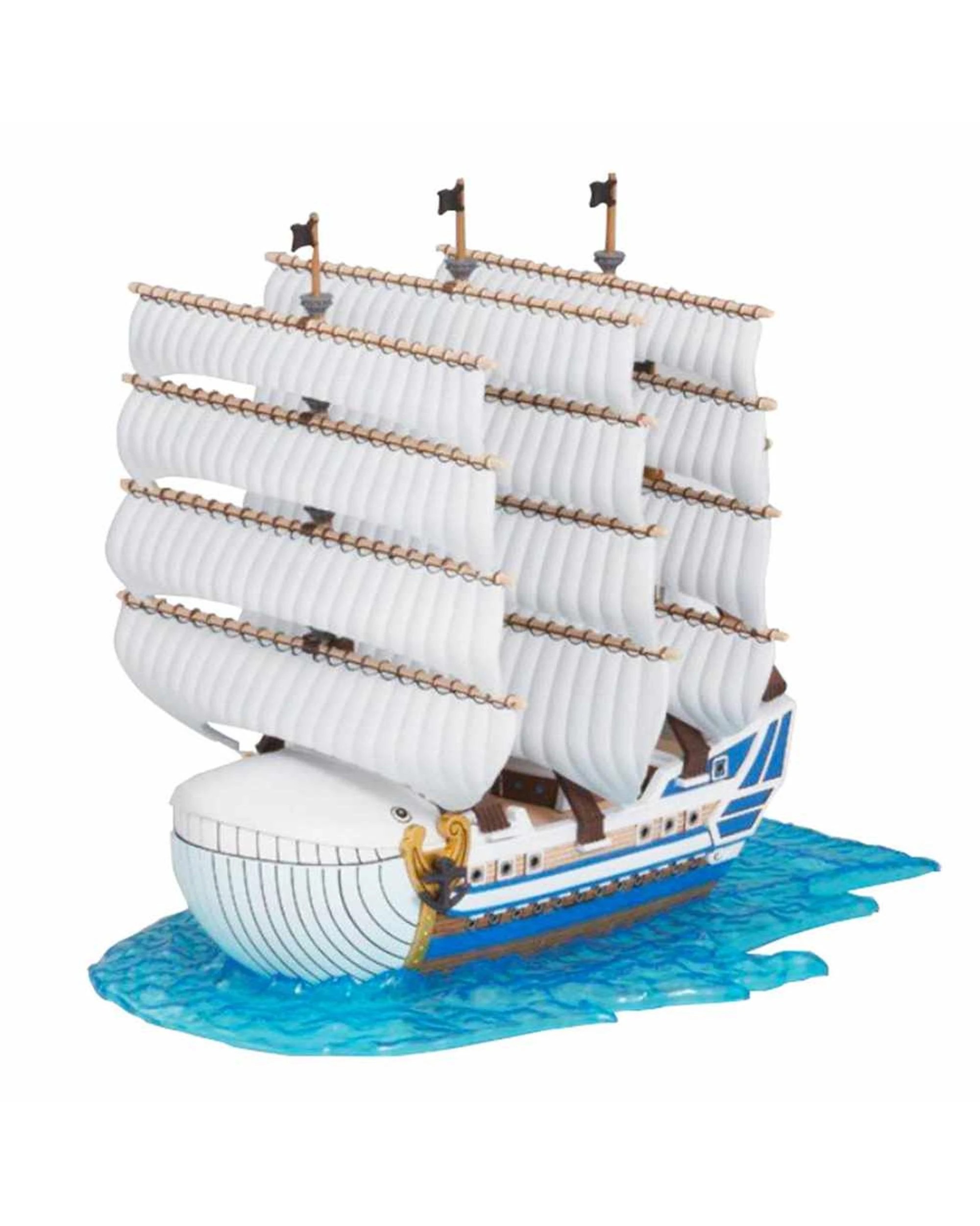 2 Bandai One Piece Grand Ship Collection Moby Dick Plastic Model Kit, 2 of 4