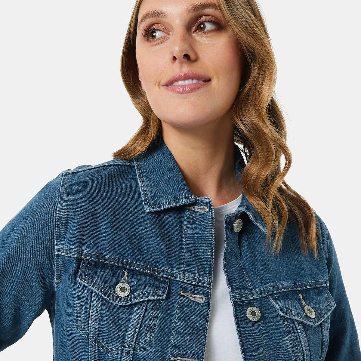 5 Denim Jacket MID WASH, 5 of 7