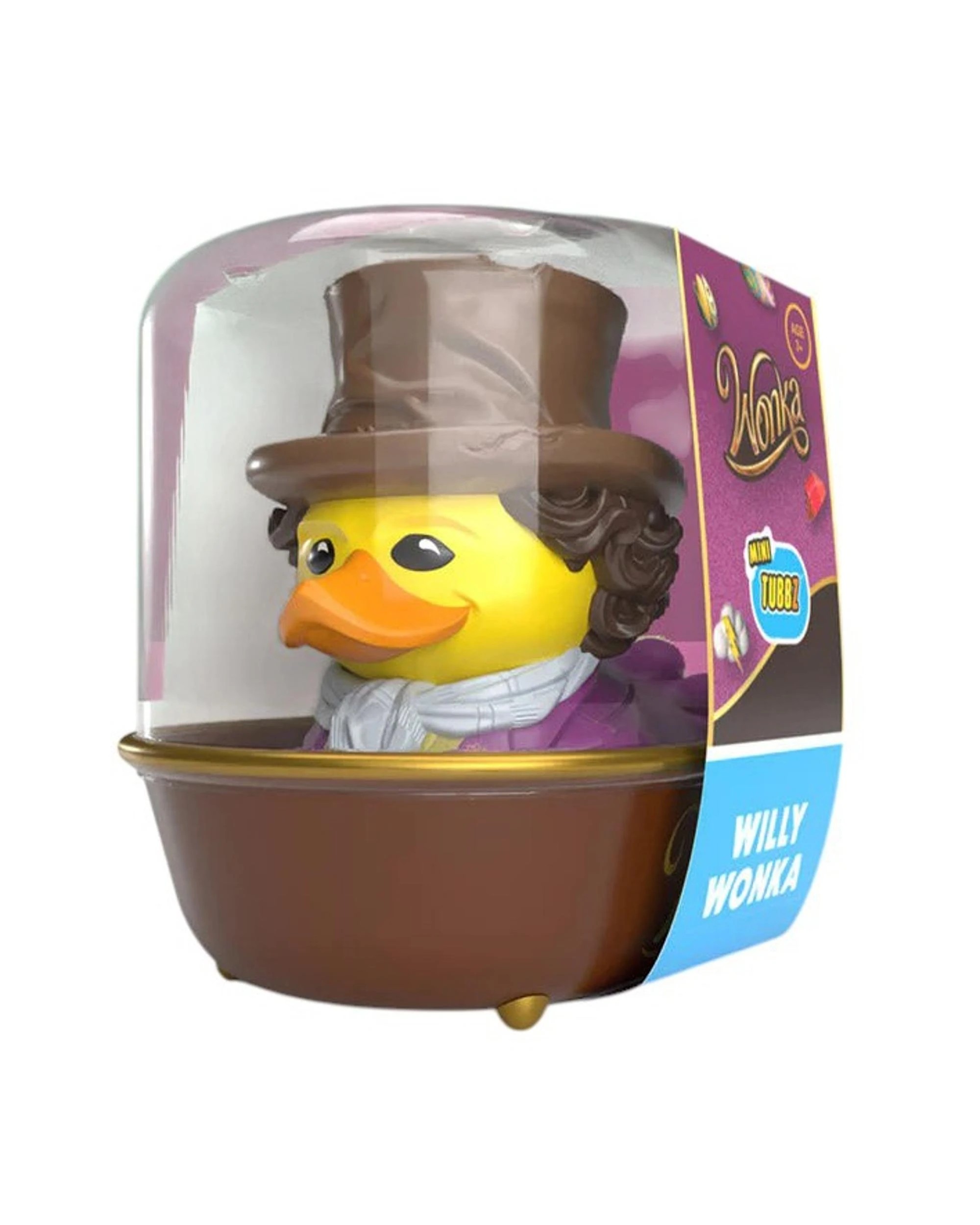 1 TUBBZ Wonka Willy Wonka Mini Edition Cosplaying Duck Figure, 1 of 8