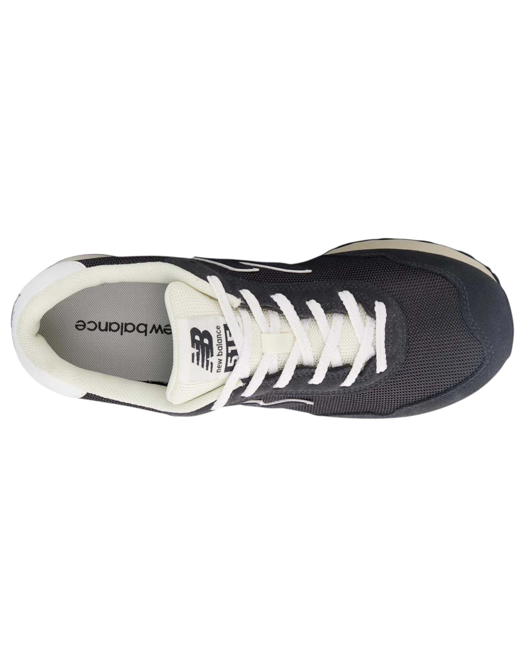 4 New Balance Mens 515 Black/ White Athletic Shoes BLACK/WHITE, 4 of 8