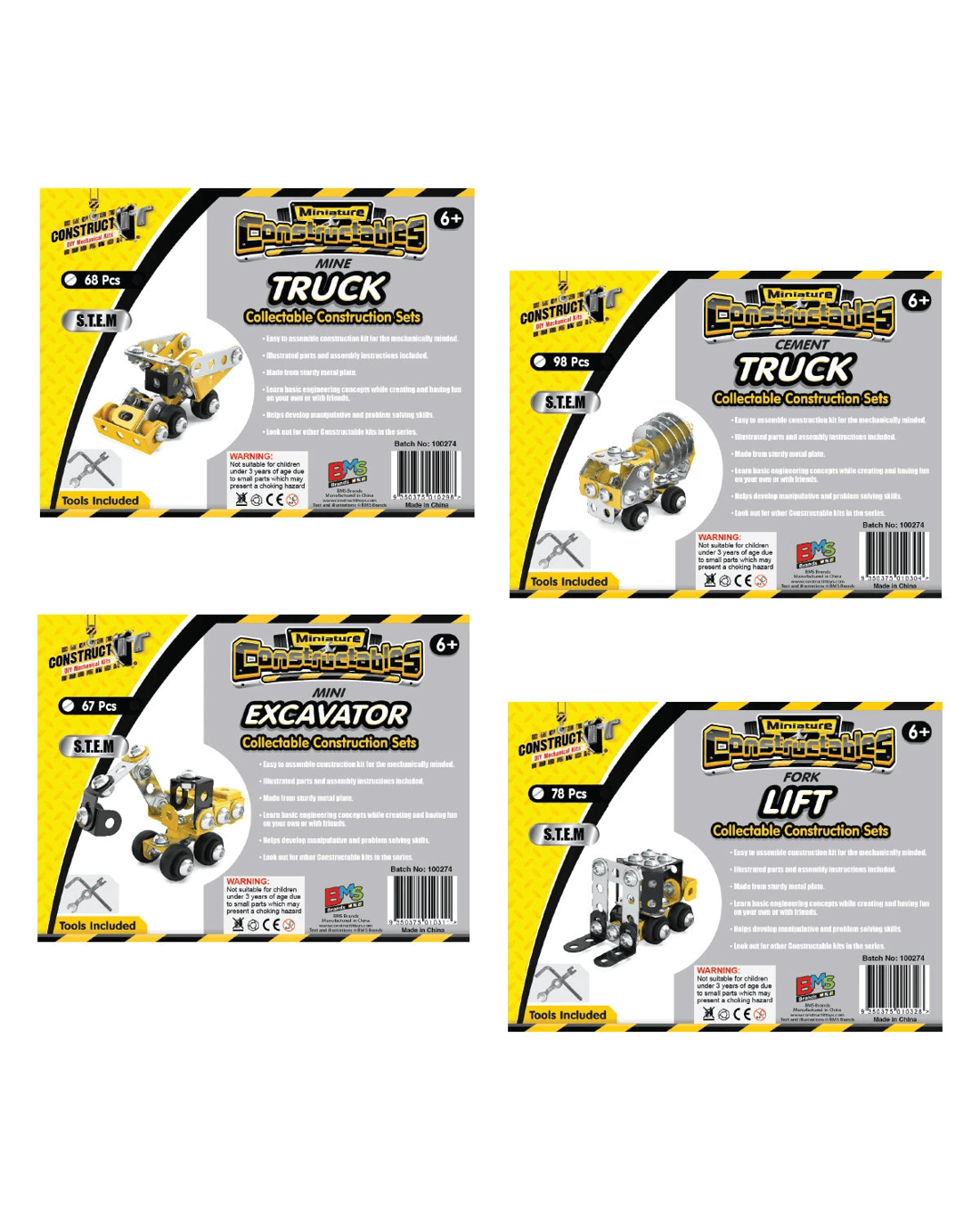 Construct-it Constructables Yellow Pack - Kmart