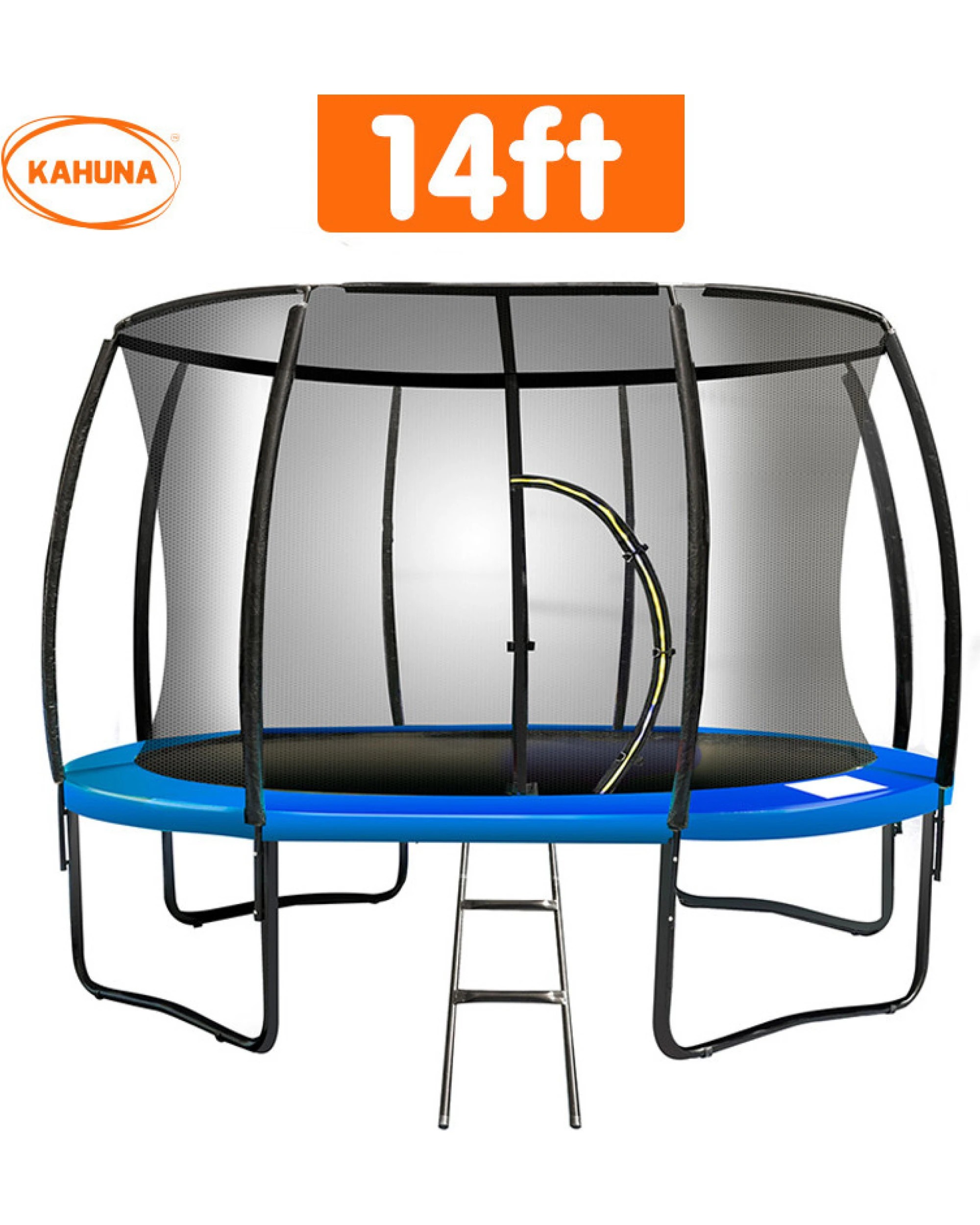 3 Kahuna 14 Ft Trampoline - Blue, 3 of 5