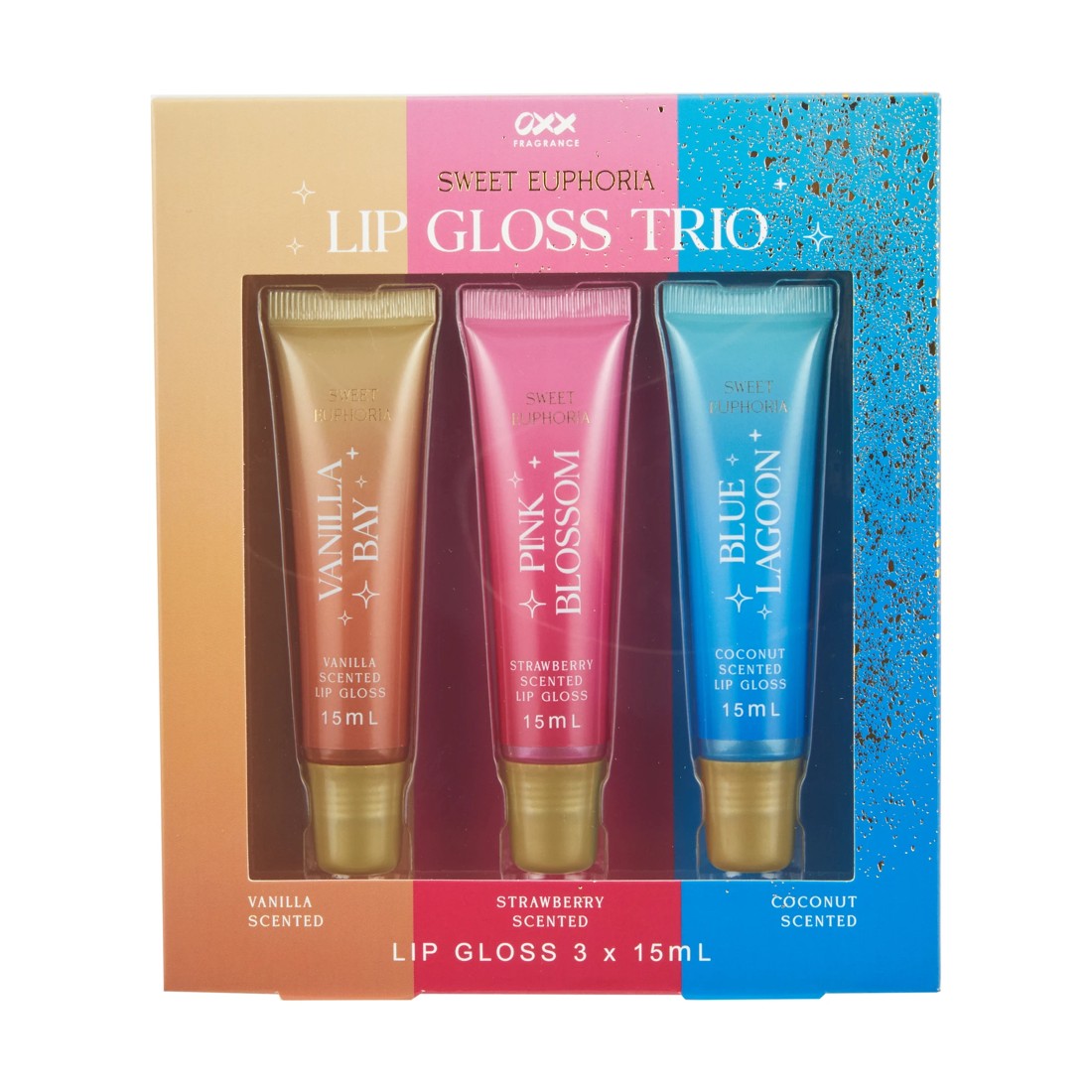 1 OXX Fragrance Sweet Euphoria Lip Gloss Trio, 1 of 5