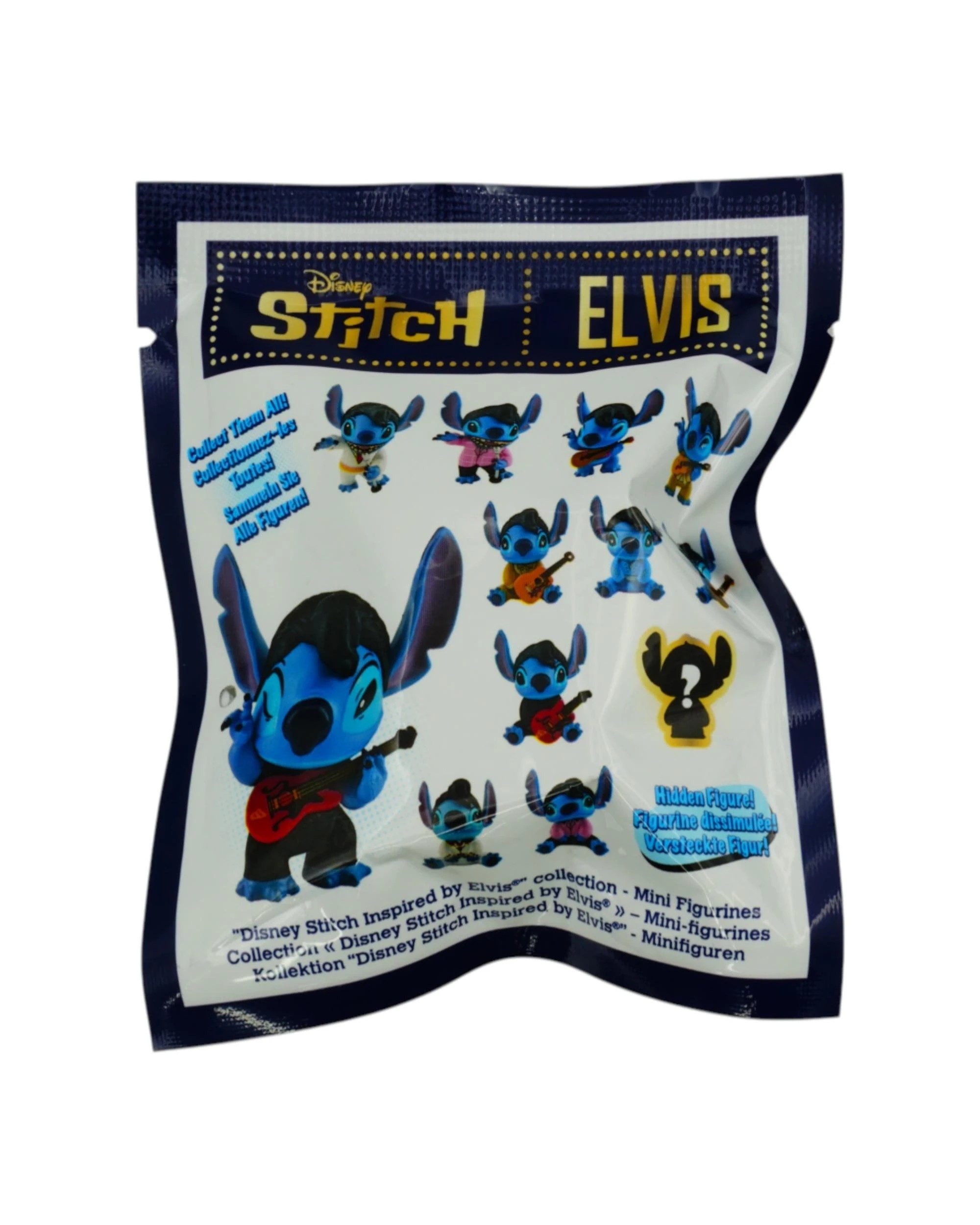 1 Disney Lilo and Stitch Elvis Stitch Mini Figurine Blind Bag, 1 of 3