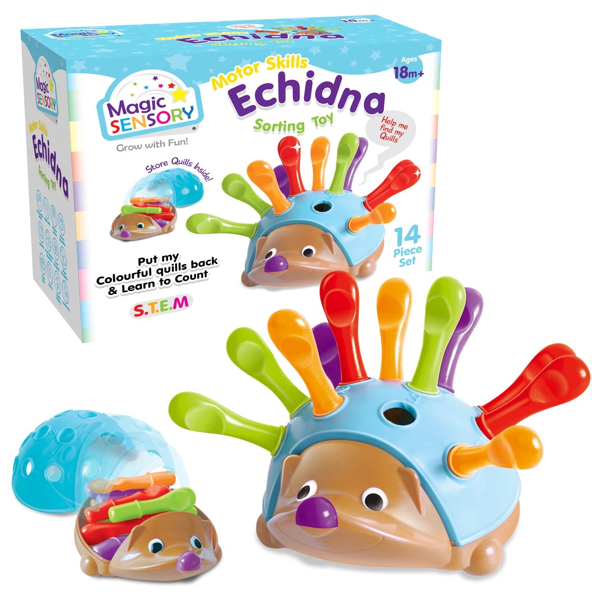 4 Magic Sensory Fine Motor Skills Echidna, 4 of 10