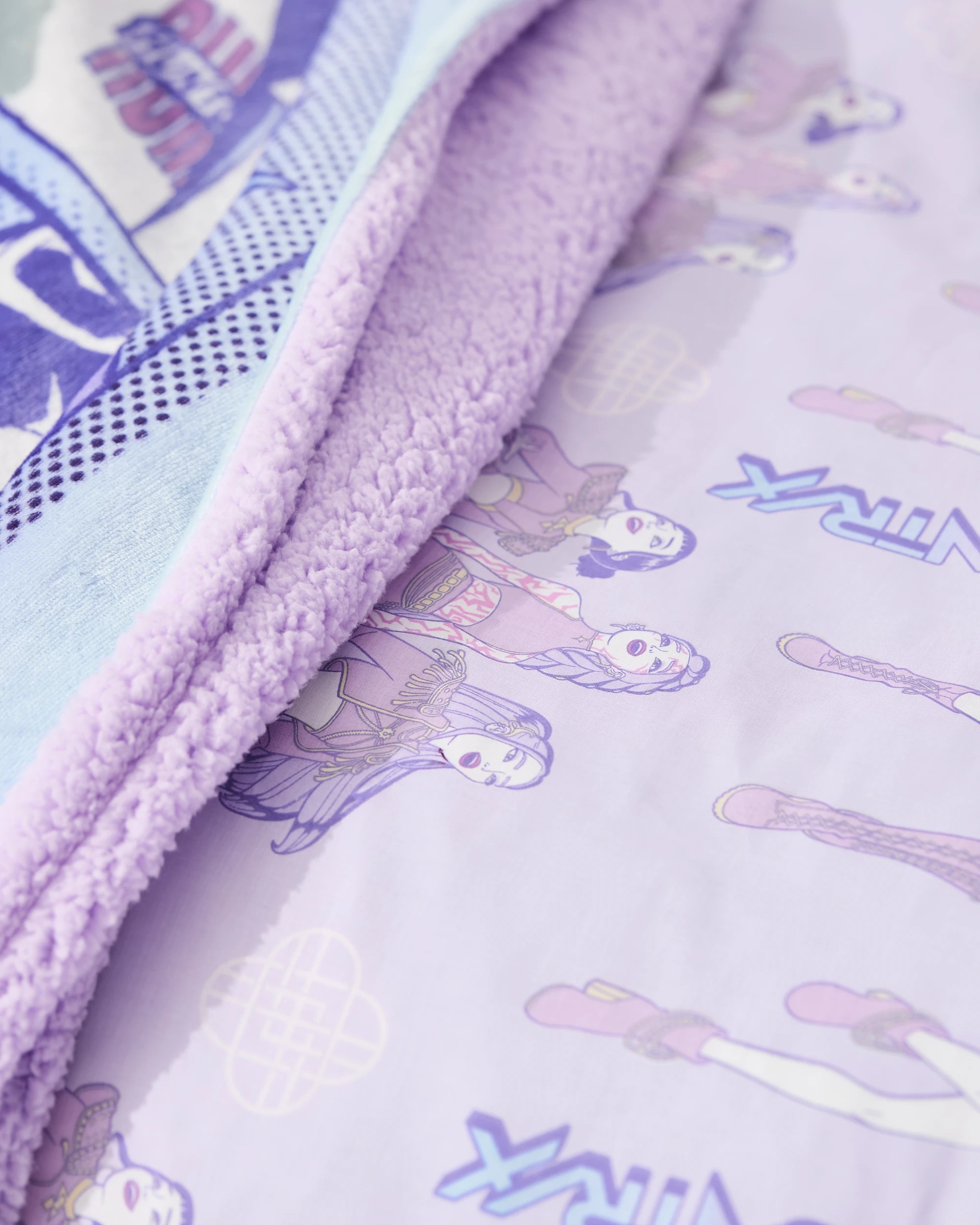 5 KPop Demon Hunters Throw - One Size - Purple, 5 of 5