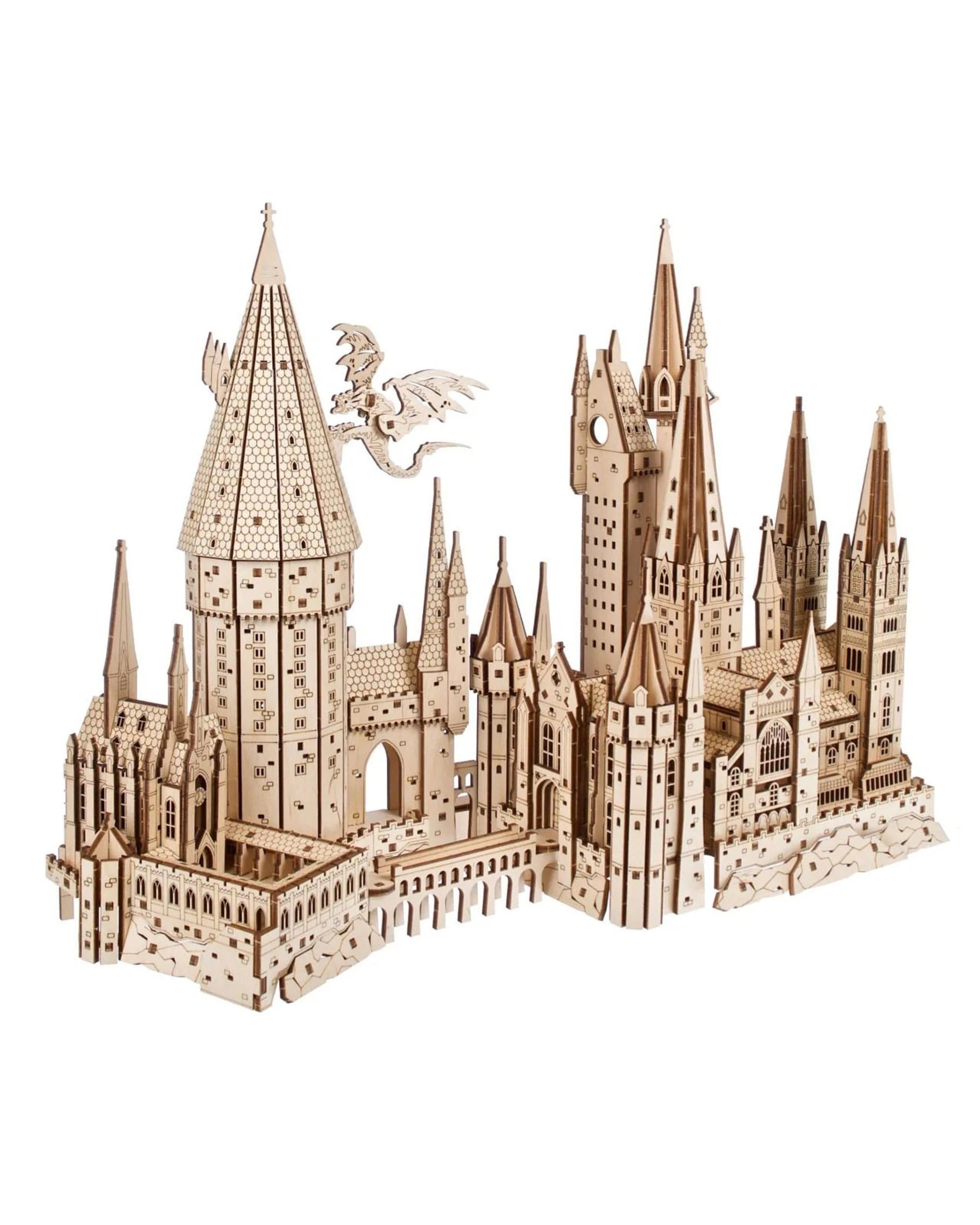 1 UGears Harry Potter Hogwarts Castle Model Kit, 1 of 10