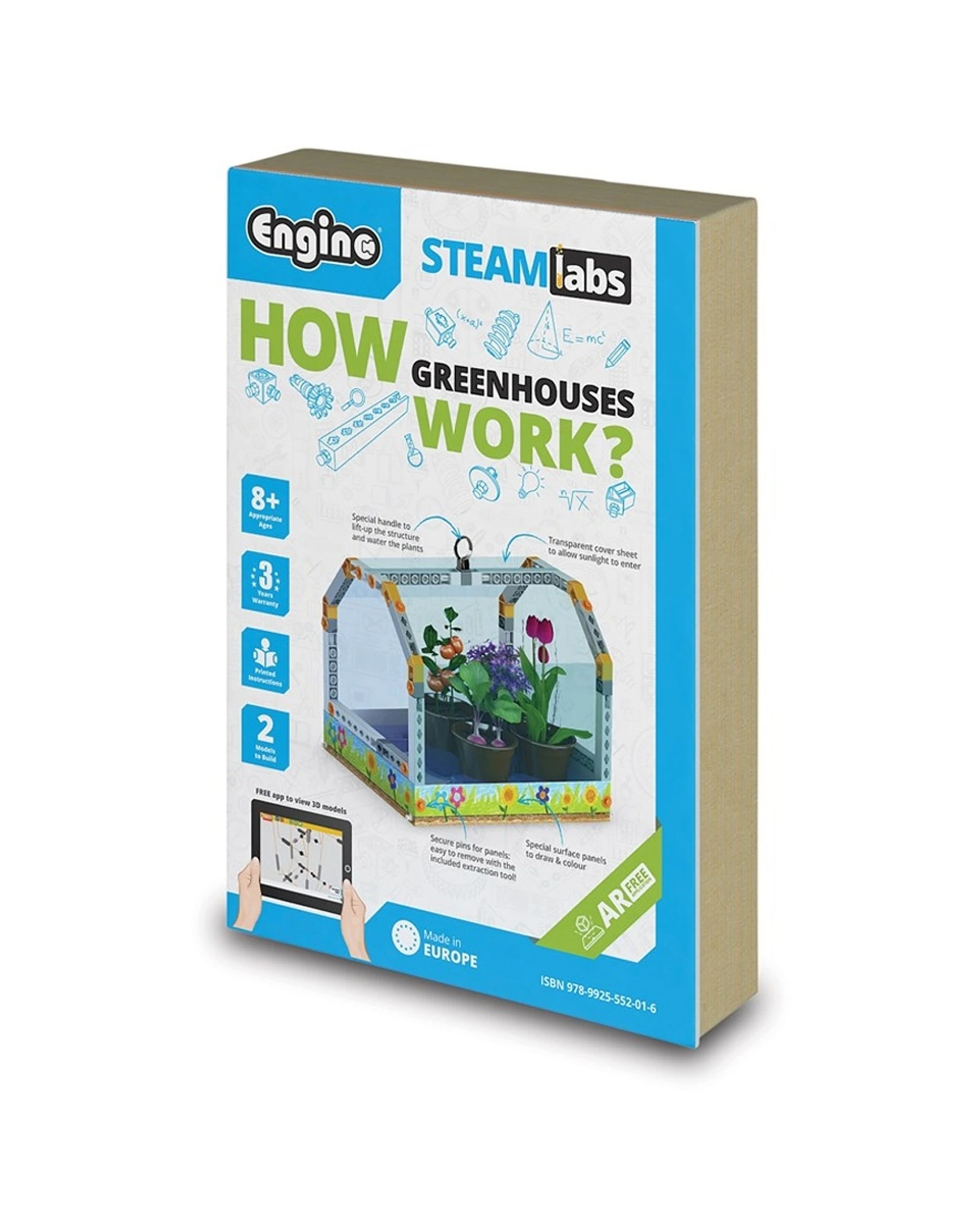 1 Engino STEAM Labs How Greenhouses Work Snap-on Kids Experiment Learning Toy, 1 of 3