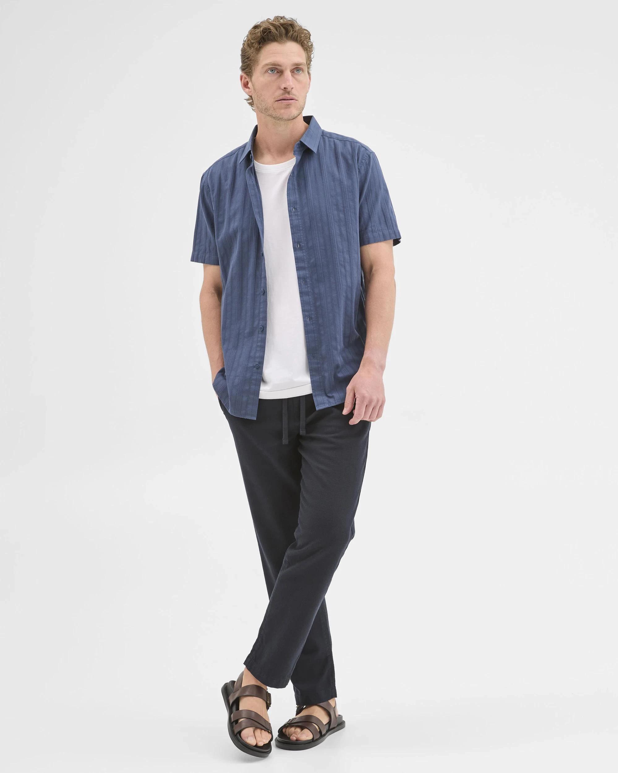 5 Target Australian Cotton Relaxed Textured Pants WASHED BLACK, 5 of 7