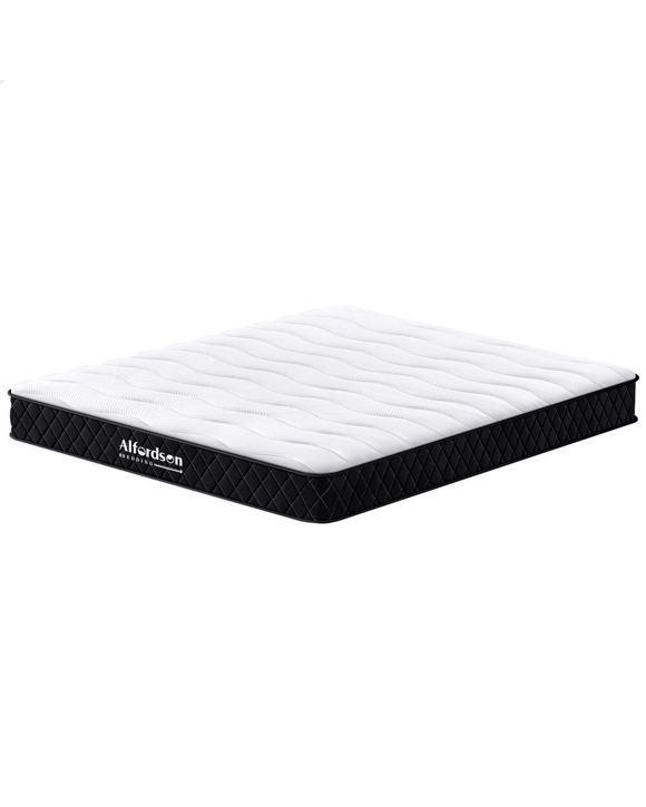 Alfordson Mattress 15CM Tight Top Spring Foam Bedding Medium Firm - Double Bed