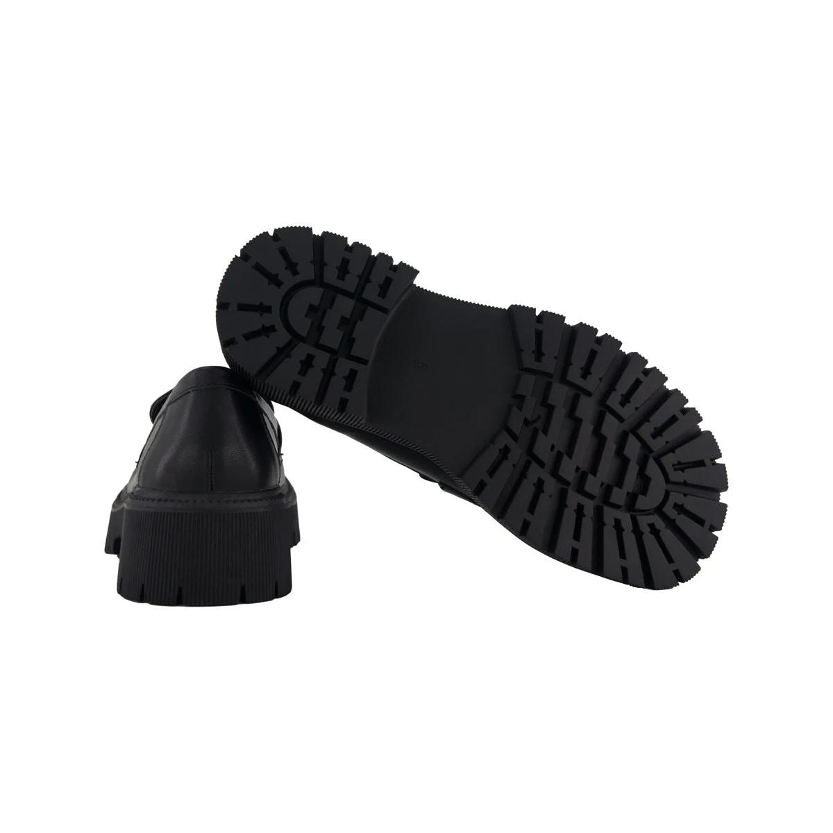 5 Saddle Chunky Loafers Black, 5 of 5