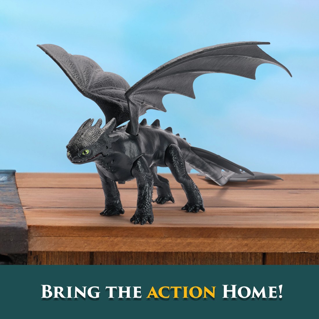 7 How To Train Your Dragon Battle Dragons: Plasma Sounds Toothless Action Figure, 7 of 9