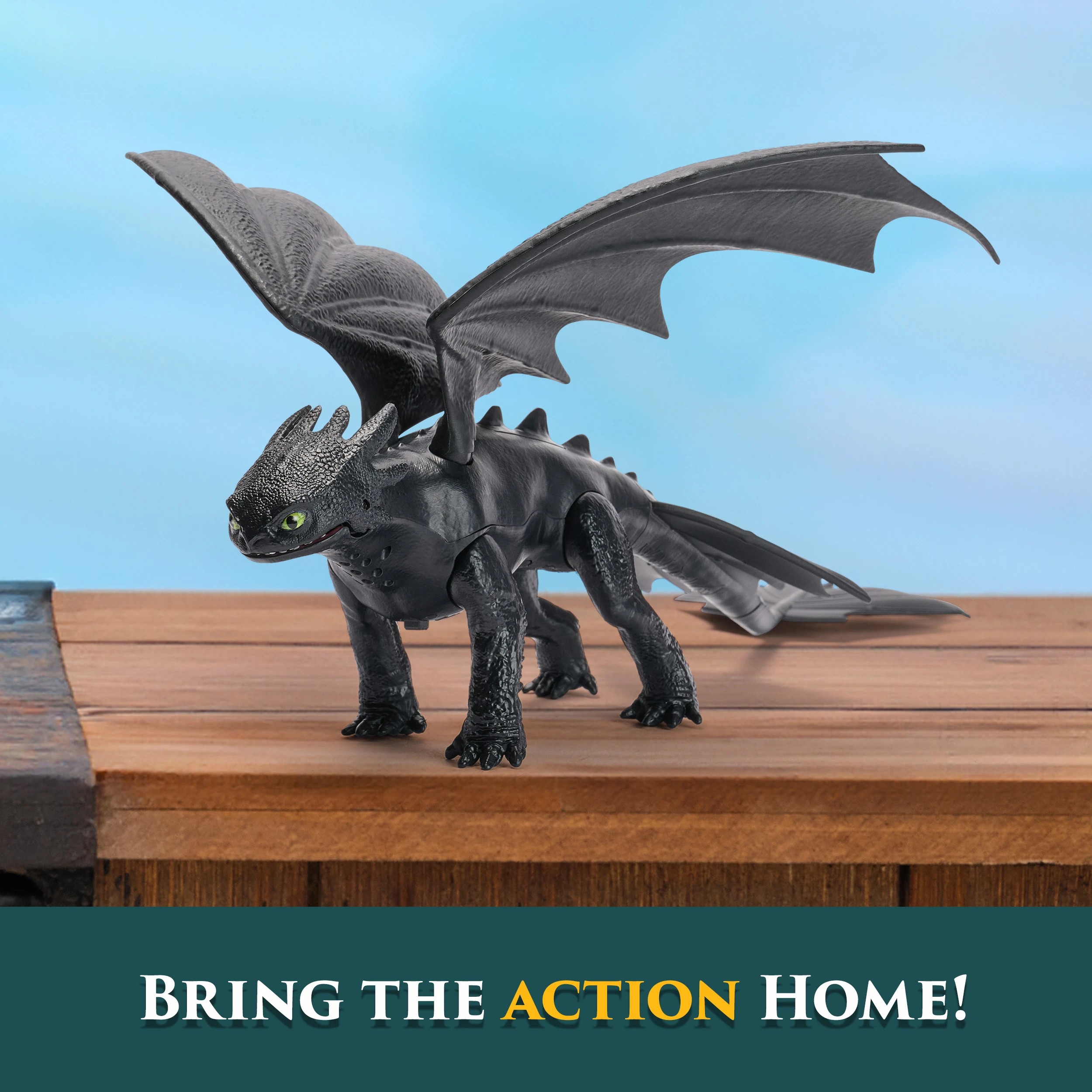 7 How To Train Your Dragon Battle Dragons: Plasma Sounds Toothless Action Figure, 7 of 9