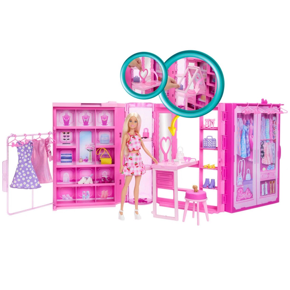 4 Barbie Dream Closet Toy Playset, 4 of 7