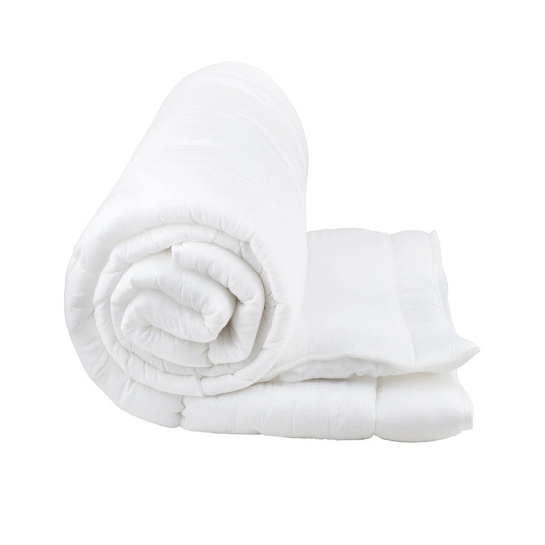 3 Bianca Bedding 550gsm Winter Wool Quilt, Pure Australian Wool, 300TC Cotton Japara - White, 3 of 3