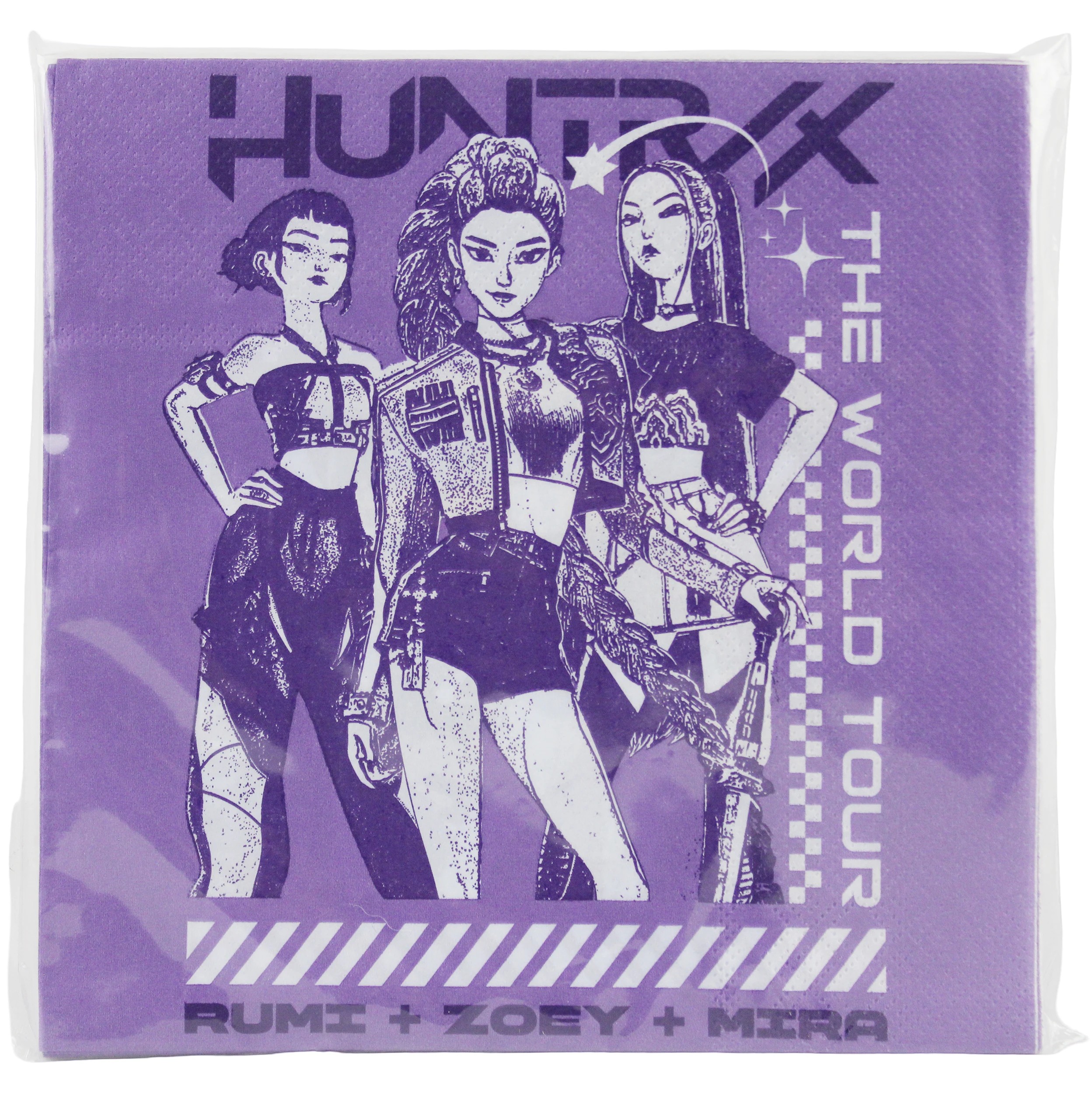 1 20 Pack KPop Demon Hunters Huntrix Paper Napkins, 1 of 3