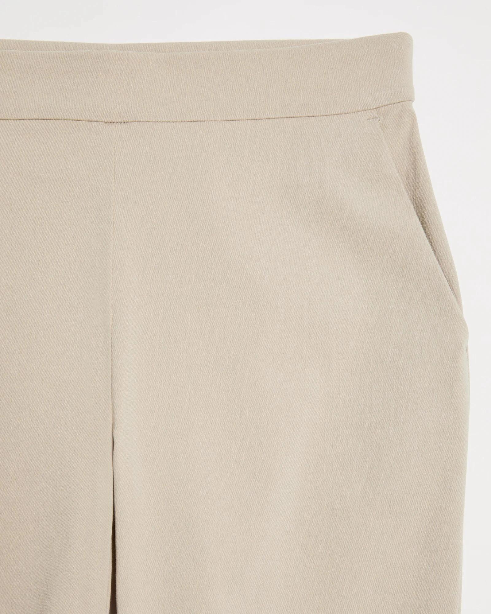 6 Preview Carrie Ankle Length Bengaline Cigar Pants HONEY, 6 of 6