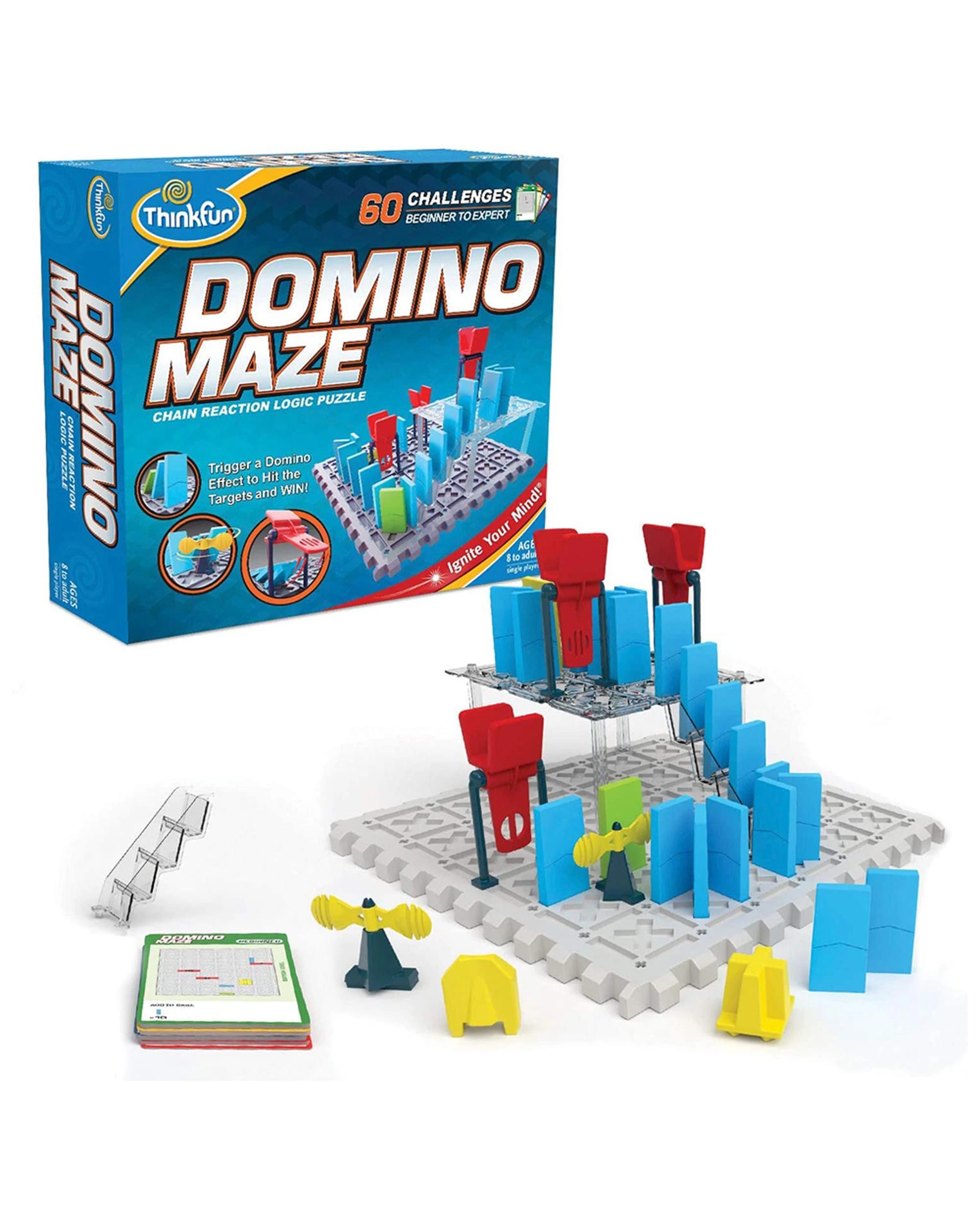 1 Thinkfun Domino Maze Board Game, 1 of 1