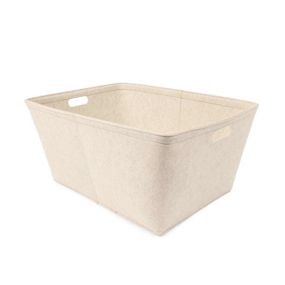 2 Felt Tub - Large, Beige, 2 of 10