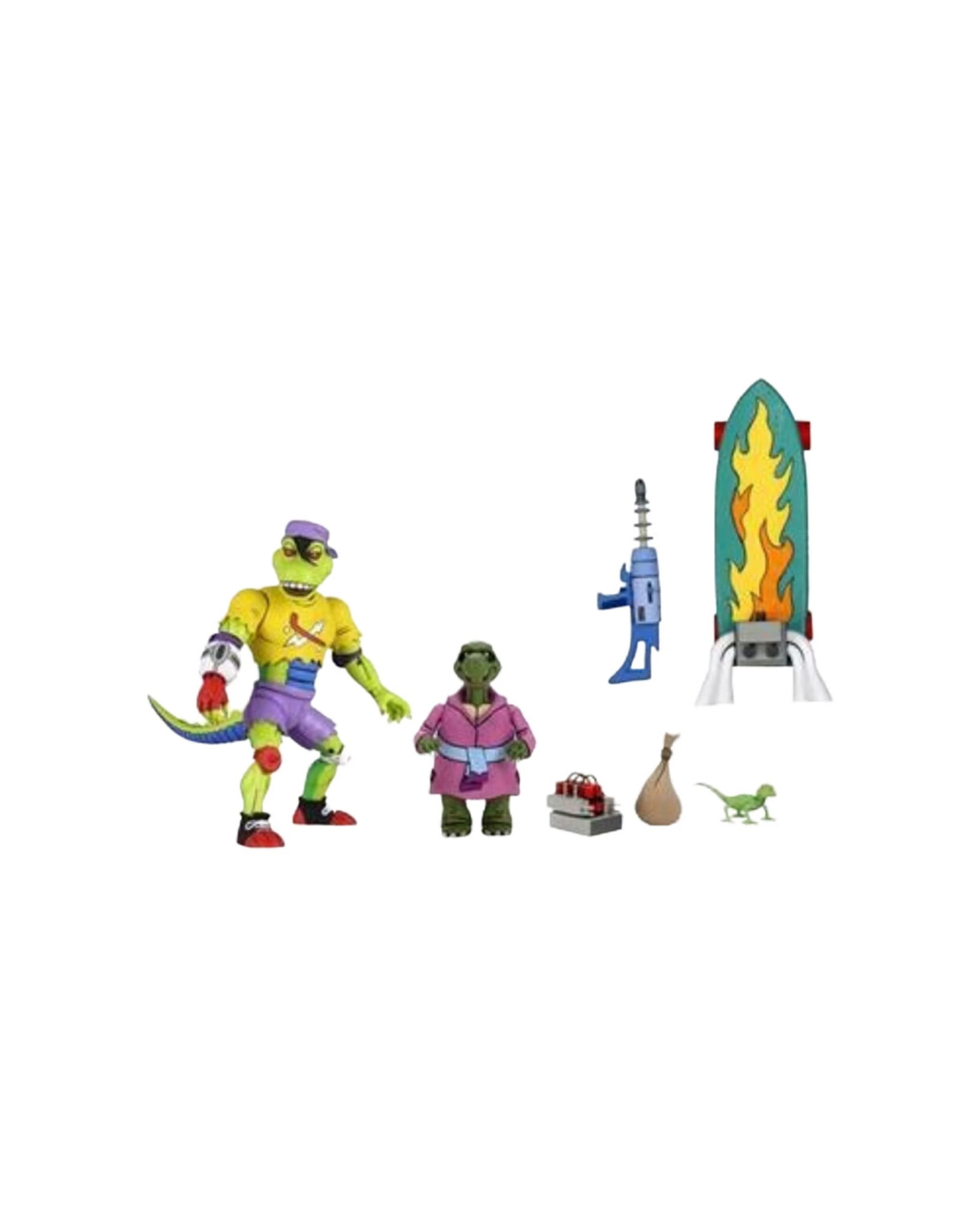 2 Teenage Mutant Ninja Turtles Mondo Gecko 7 Inch Action Figure 1987 Series, 2 of 3