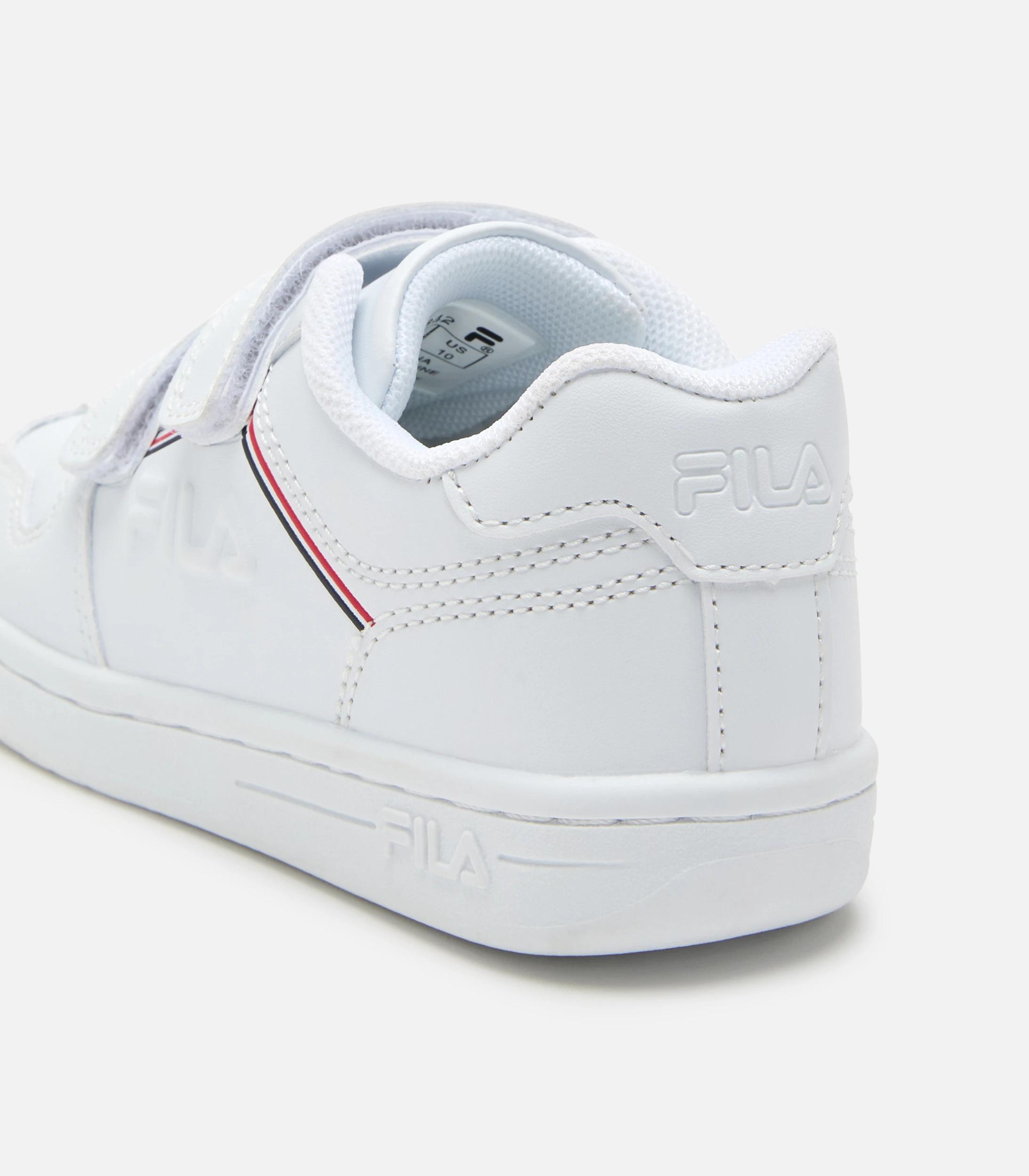 3 Boys Junior Strap Sneakers - Pienza Fila WHITE, 3 of 3