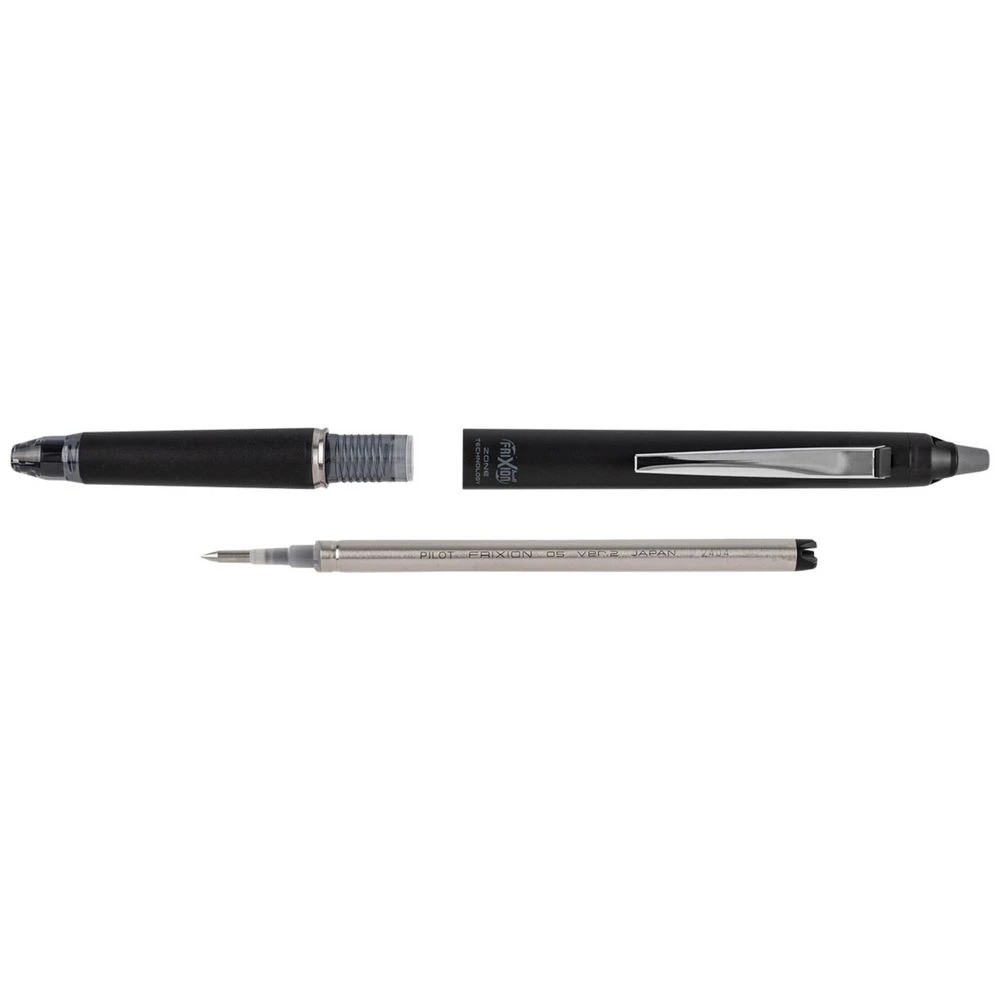 4 PILOT FriXion Zone Erasable Gel Pen 0.5mm Black Barrel, 4 of 7