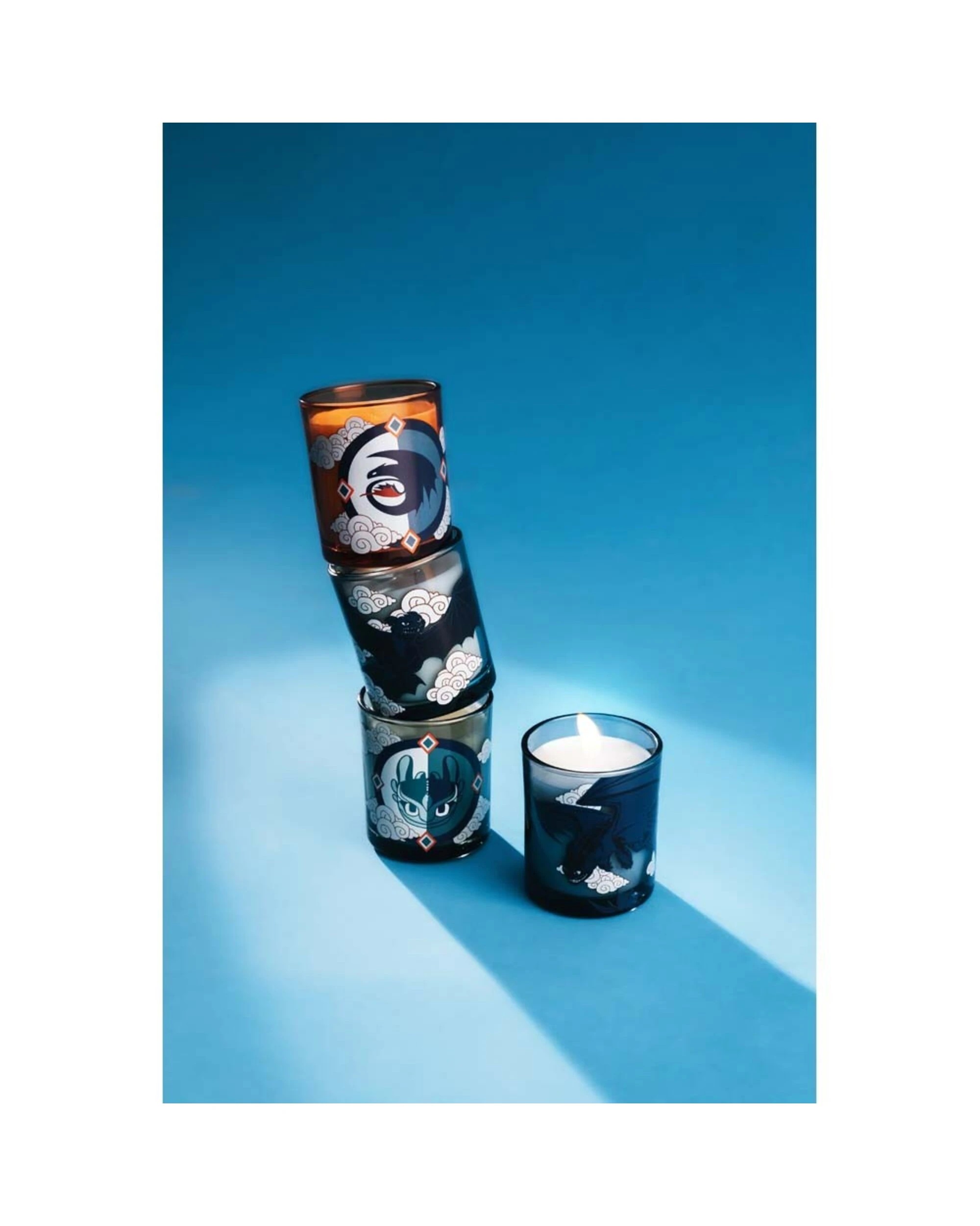 4 How to Train Your Dragon - Toothless Glass Candle Set 4-Pack, 4 of 4