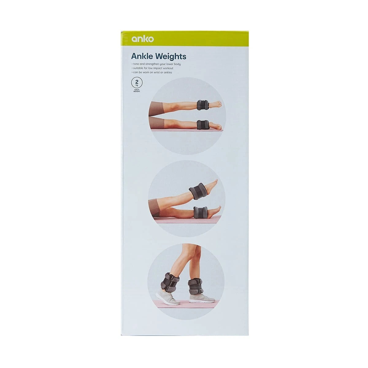 7 Ankle Weights - 2kg, 7 of 7
