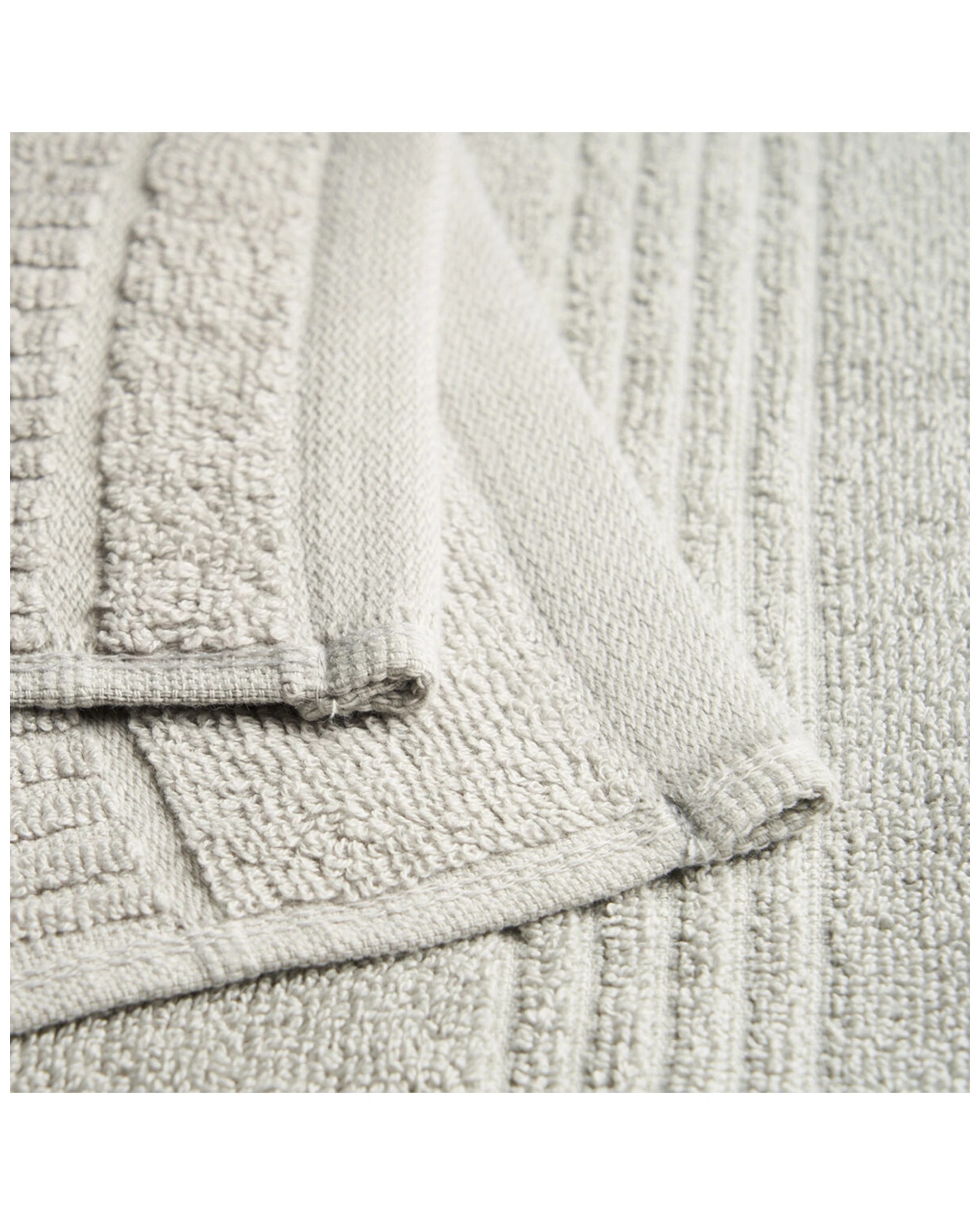 2 Sheraton Luxury 5 Piece Cotton Towel Set Including Bath Hand Face Towels - Soho Collection
 - Grey, 2 of 4