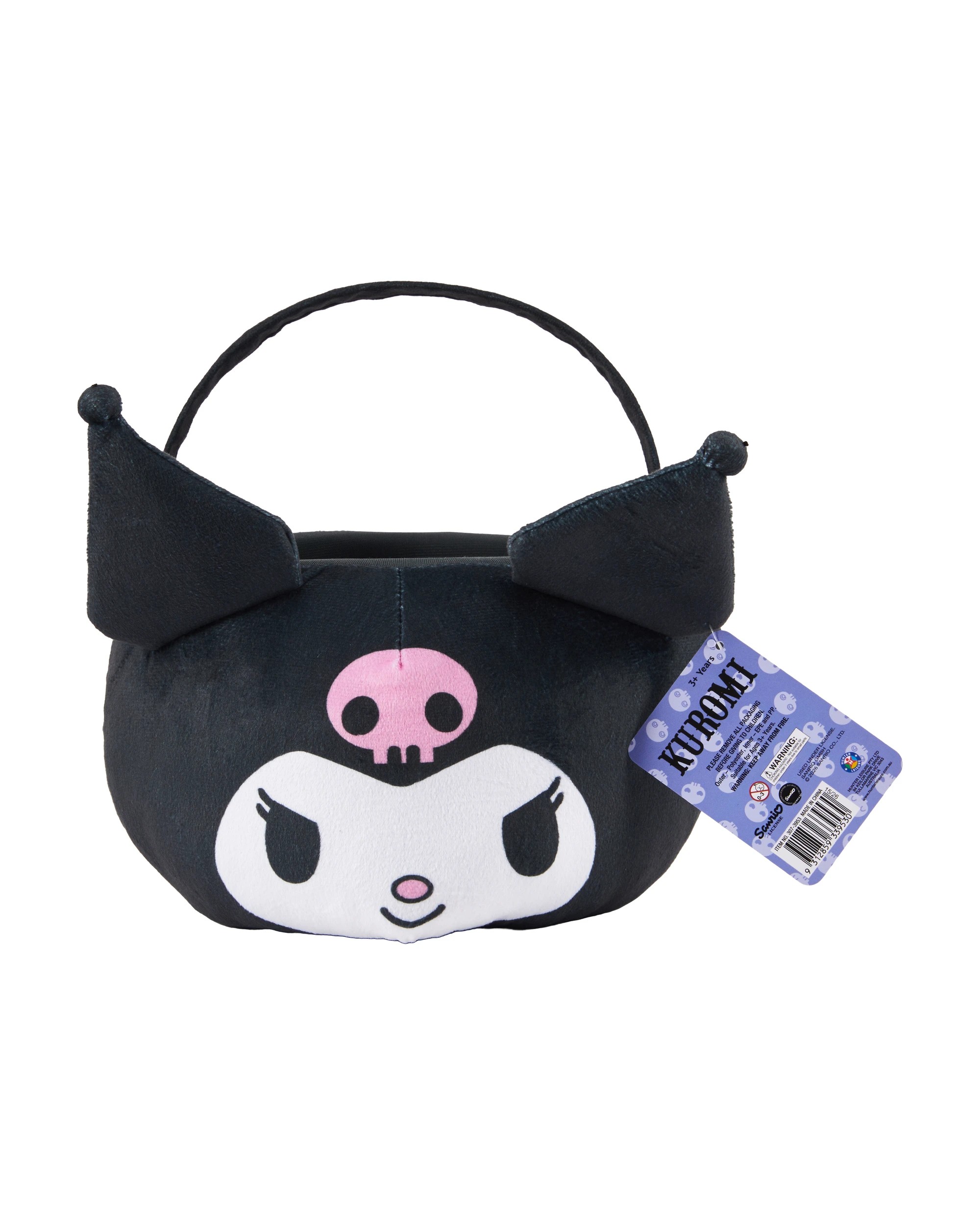 5 Sanrio Kuromi Plush Halloween Basket, 5 of 6