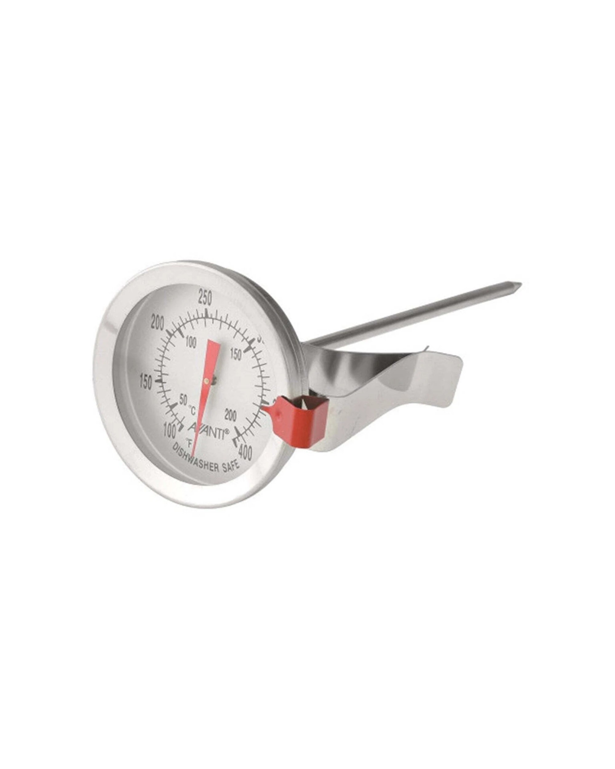 1 Avanti Candy And Deep Fry Cooking Thermometer With Clip Dishwasher Safe - Silver, 1 of 1