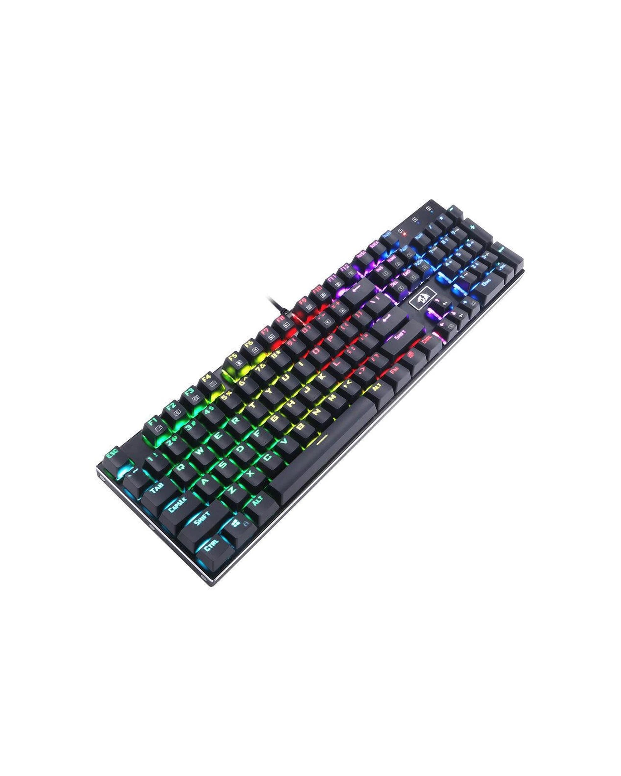 5 Redragon K556RGB Devarajas Black Metal FullSize Wired Mechanical Keyboard, 5 of 8