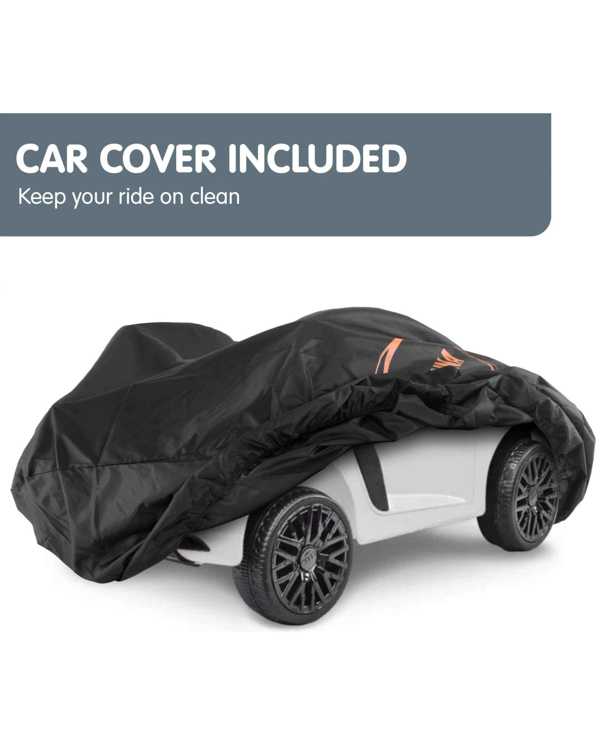 8 Kahuna R8 Spyder Audi Licensed Kids Electric Ride On Car Remote Control White, 8 of 9