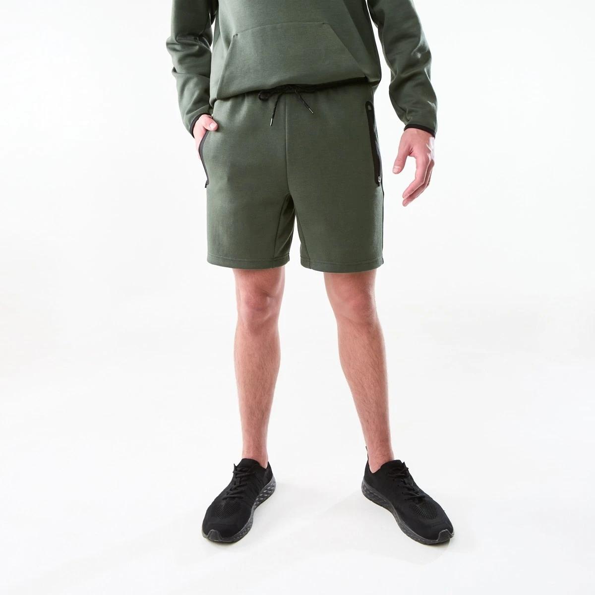 6 Active Mens Sports Shorts DEEPEST GREEN, 6 of 7