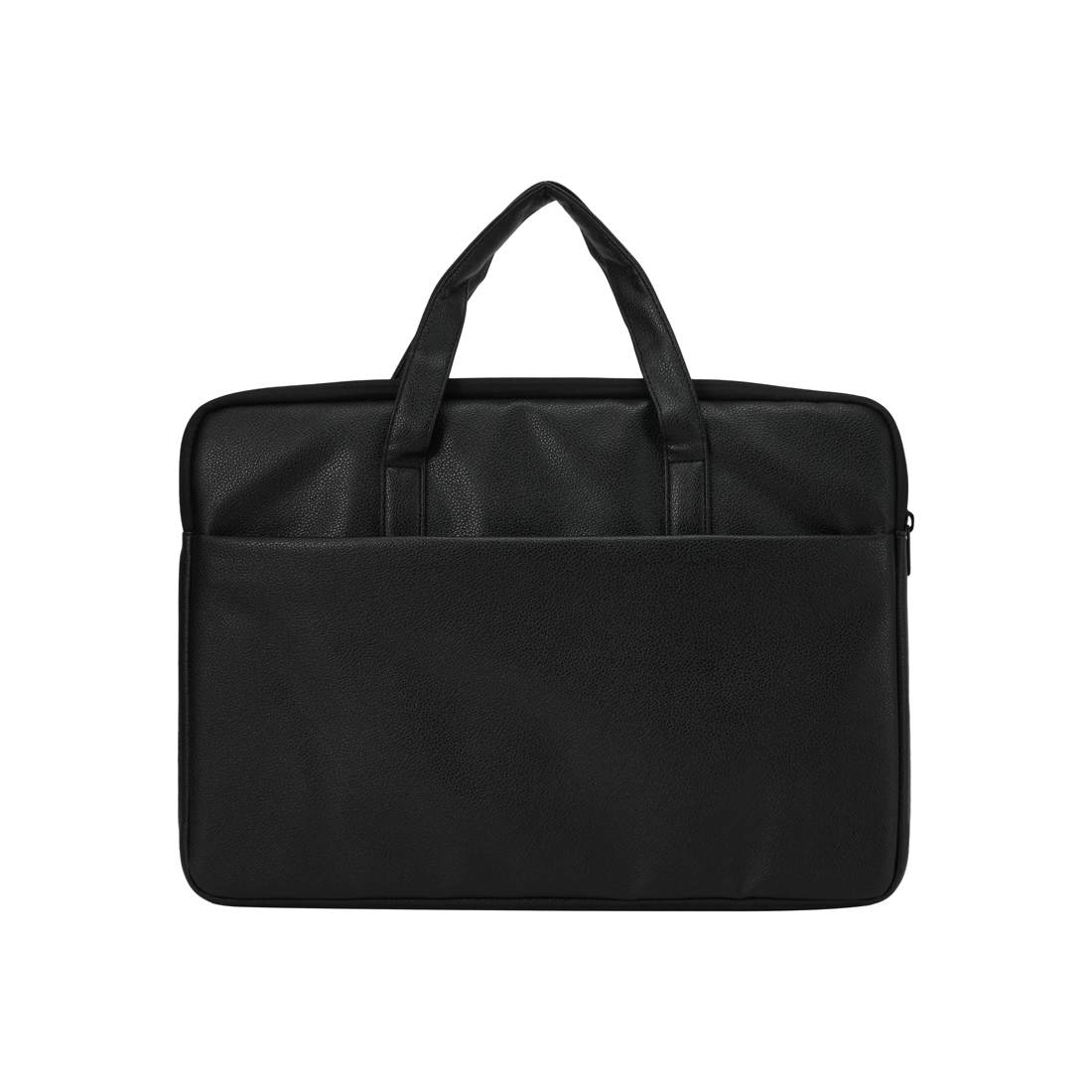 4 15in. Laptop PU Bag - Black, 4 of 6