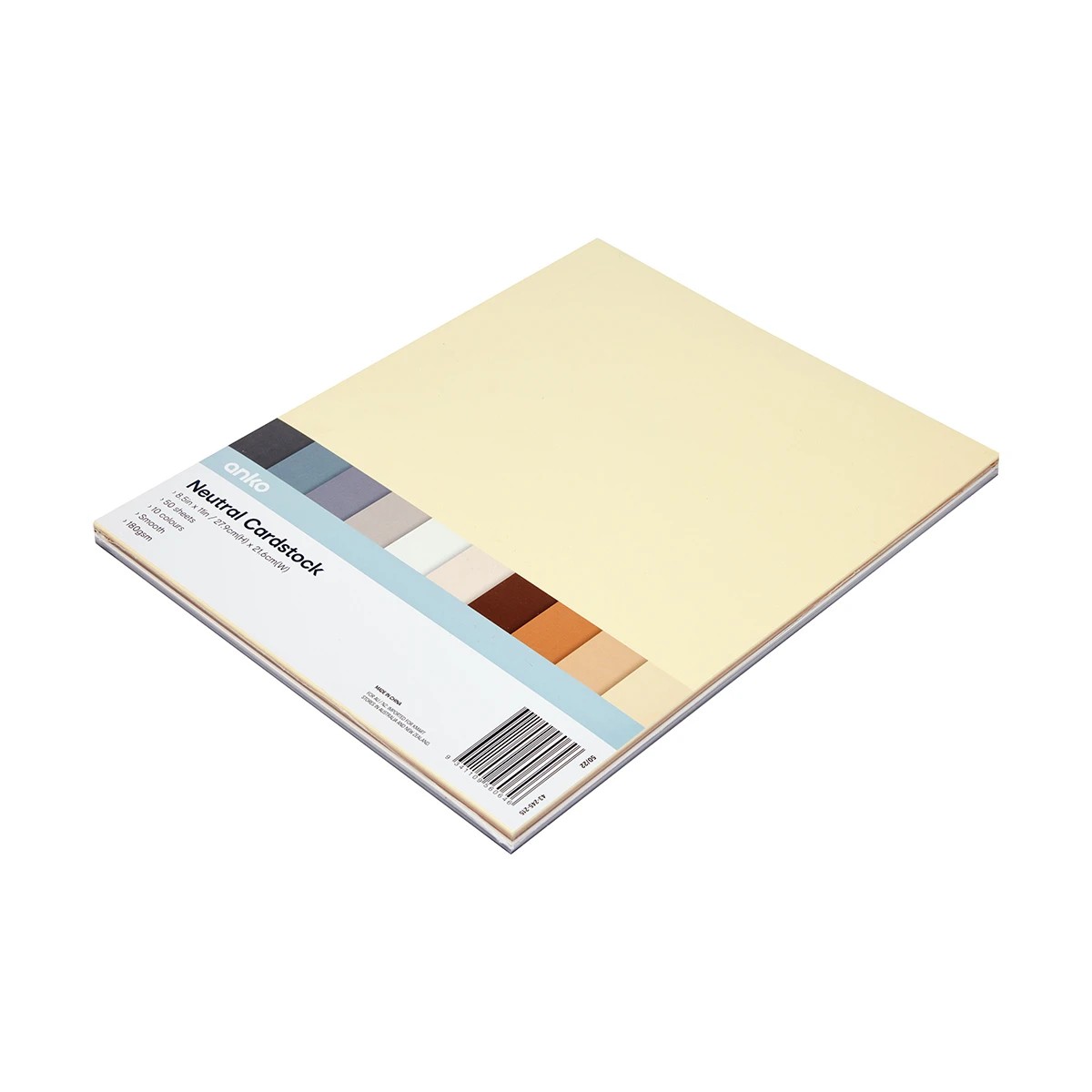 4 50 Sheets Cardstock - Neutral, 4 of 4